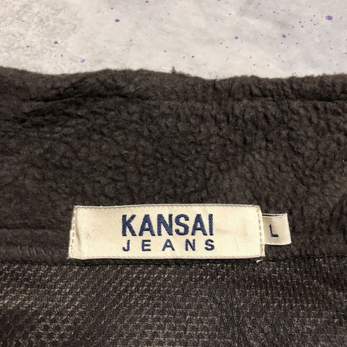 Designer × Japanese Brand × Kansai Yamamoto By Kansai Yamamoto!!! Kansai Jeans Winter Vest Size US L / EU 52-54 / 3 - 8 Thumbnail