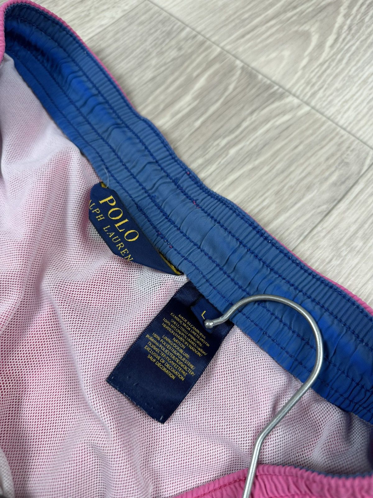 Polo Ralph Lauren Polo Ralph Lauren Nylon Crazy Pink Shorts Size L Size US 33 - 5 Thumbnail