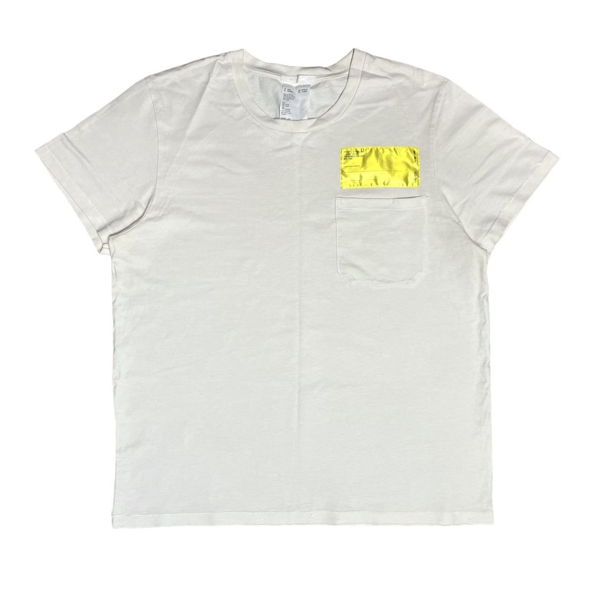 Designer × Helmut Lang helmet lang pocket tee Size US XL / EU 56 / 4 - 1 Thumbnail