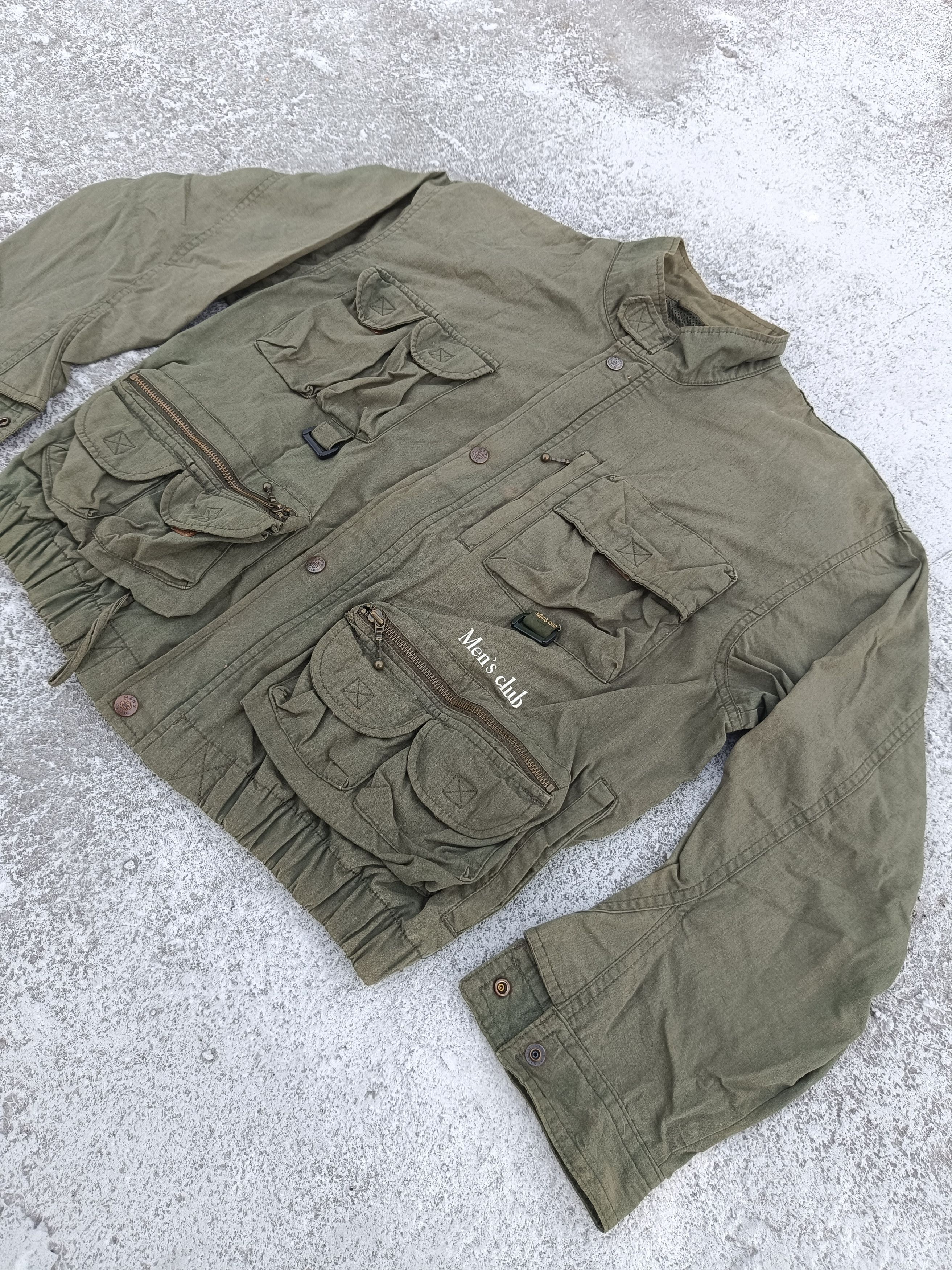 Vintage MEN'S CLUB jacket Size US XL / EU 56 / 4 - 2 Thumbnail