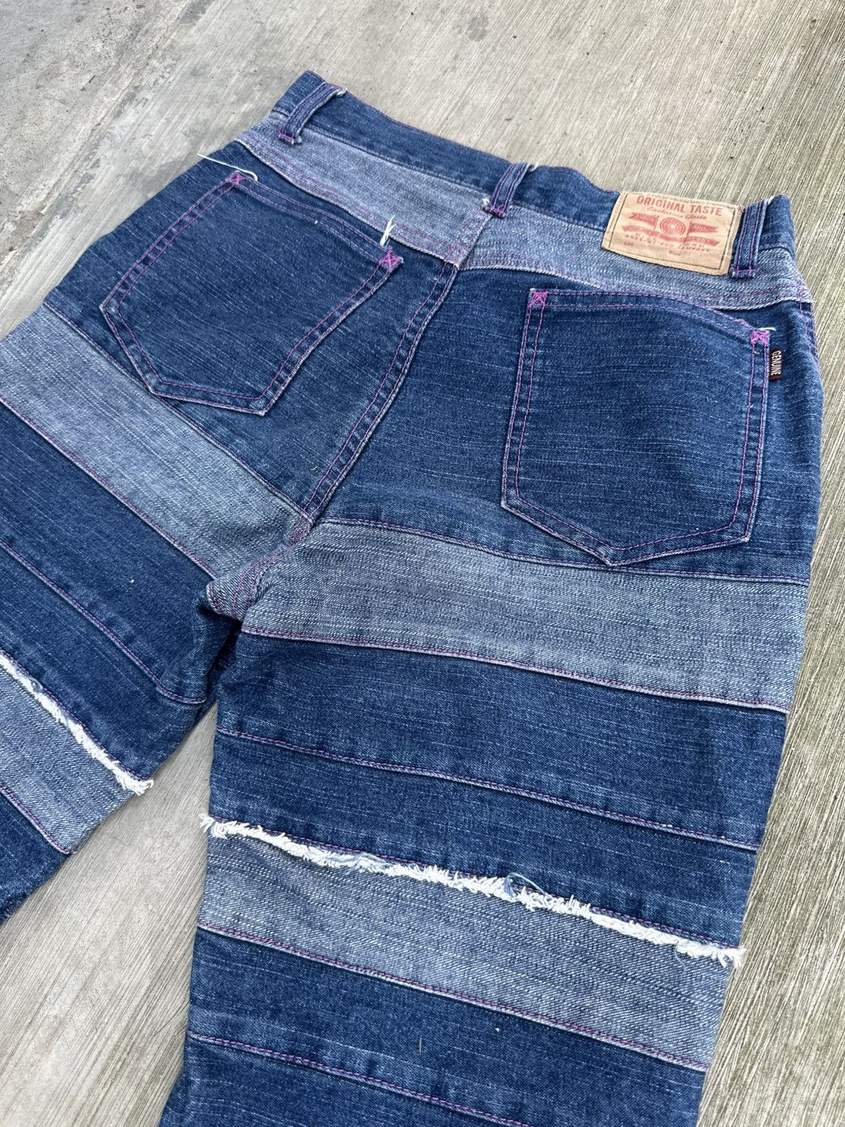 If Six Was Nine × Japanese Brand × Le Grande Bleu (L.G.B.) Inspired Kinky Hysteric Glamour Denim Jeans Size 26" / US 2 / IT 38 - 5 Thumbnail