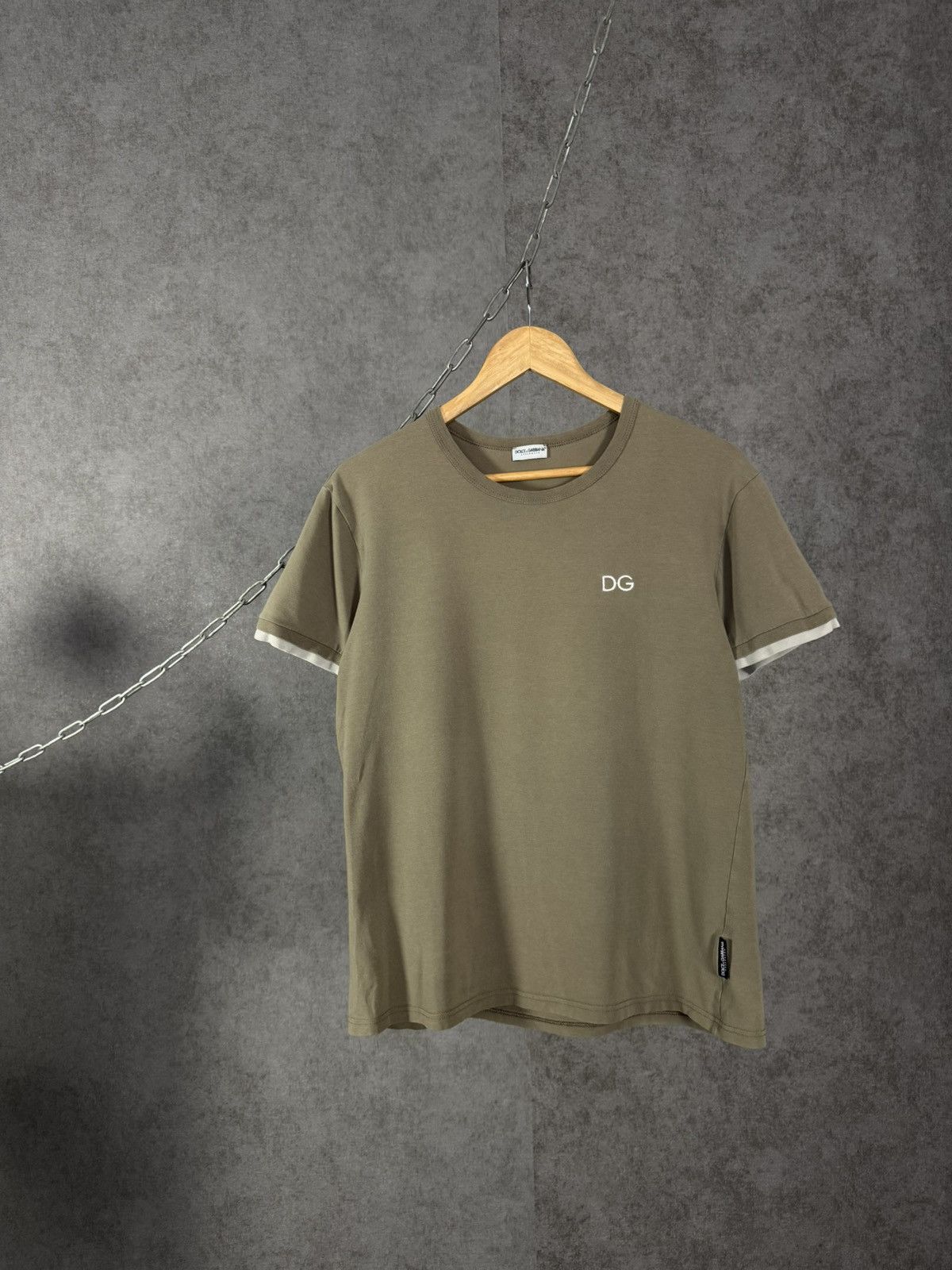 Dolce & Gabbana D&G Dolce&Gabbana luxury designer logo tee Size US M / EU 48-50 / 2 - 1 Thumbnail