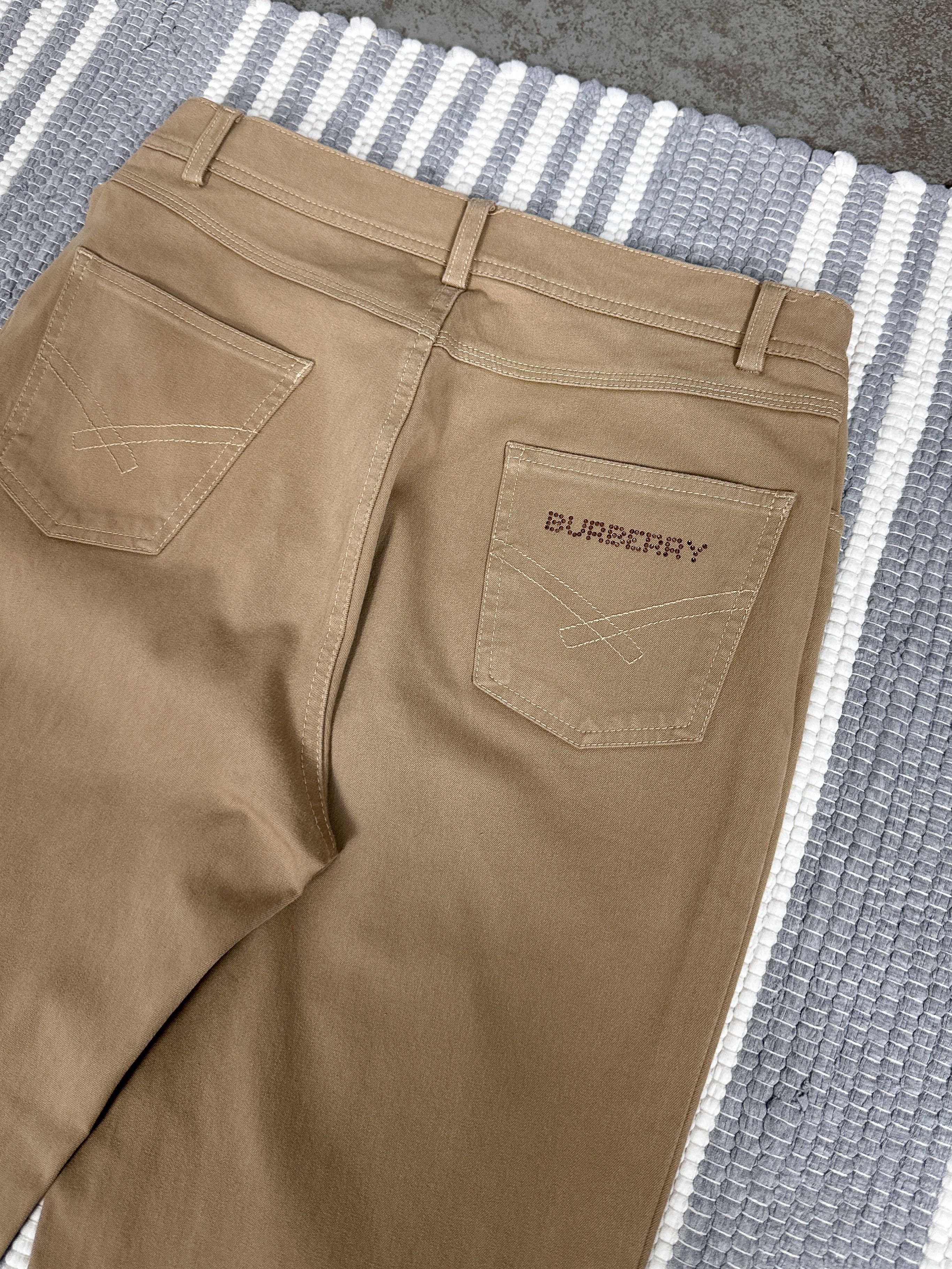 Burberry Burberry Beige Chino Pants Trousers Size 28" / US 6 / IT 42 - 7 Thumbnail