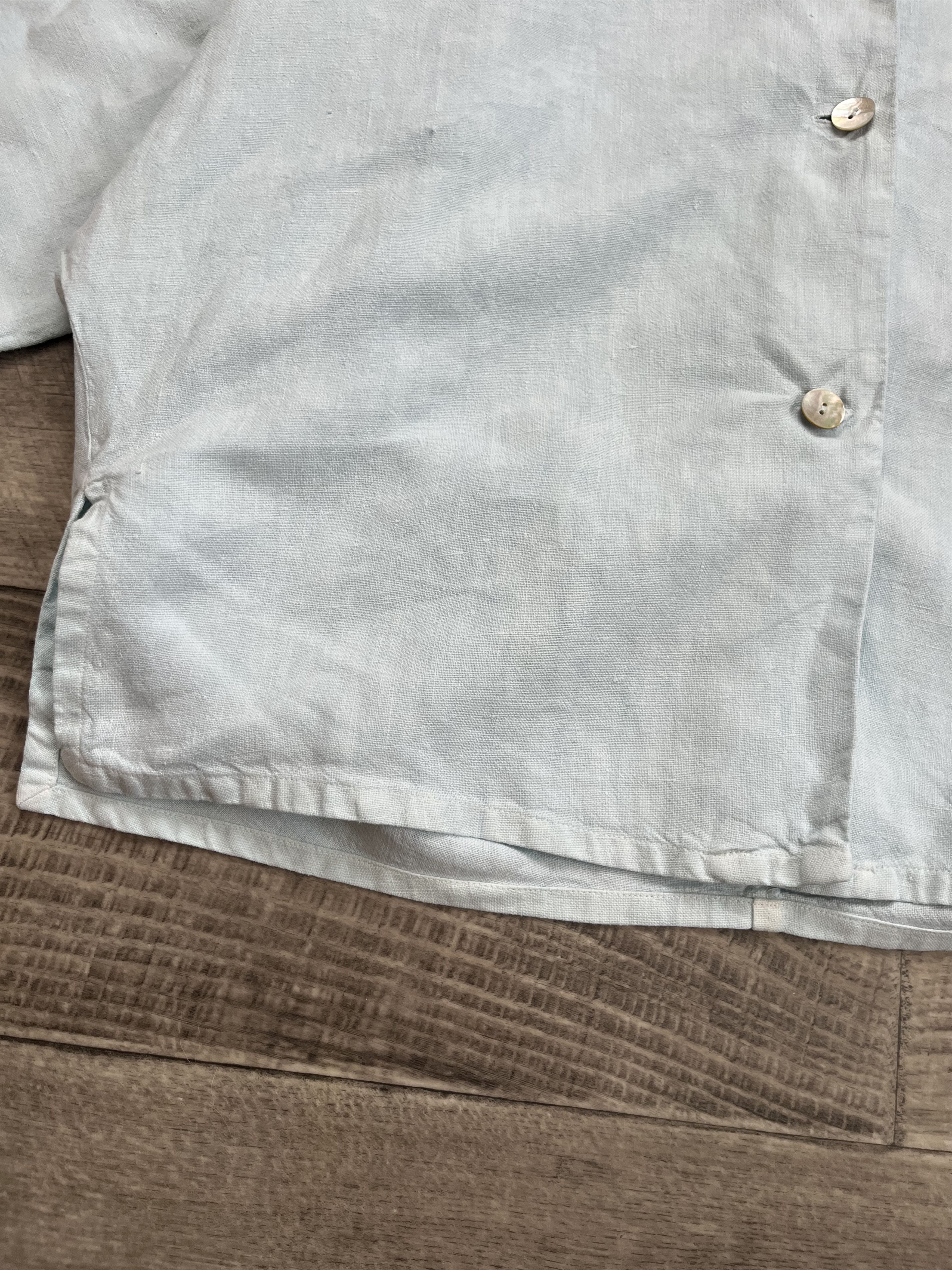 OSKA Oska Lagenlook Linen Balloon Pants Boxy Shirt Jacket S-M Size 30" / US 8 / IT 44 - 3 Thumbnail