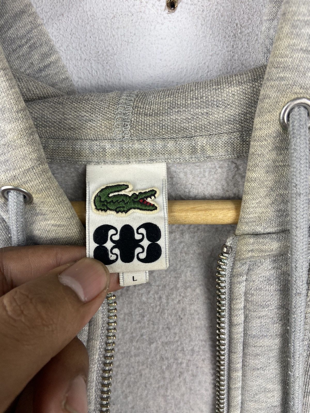 Lacoste Lacoste Multi Zip Nice Design Hoodies Sweater Size US L / EU 52-54 / 3 - 9 Thumbnail