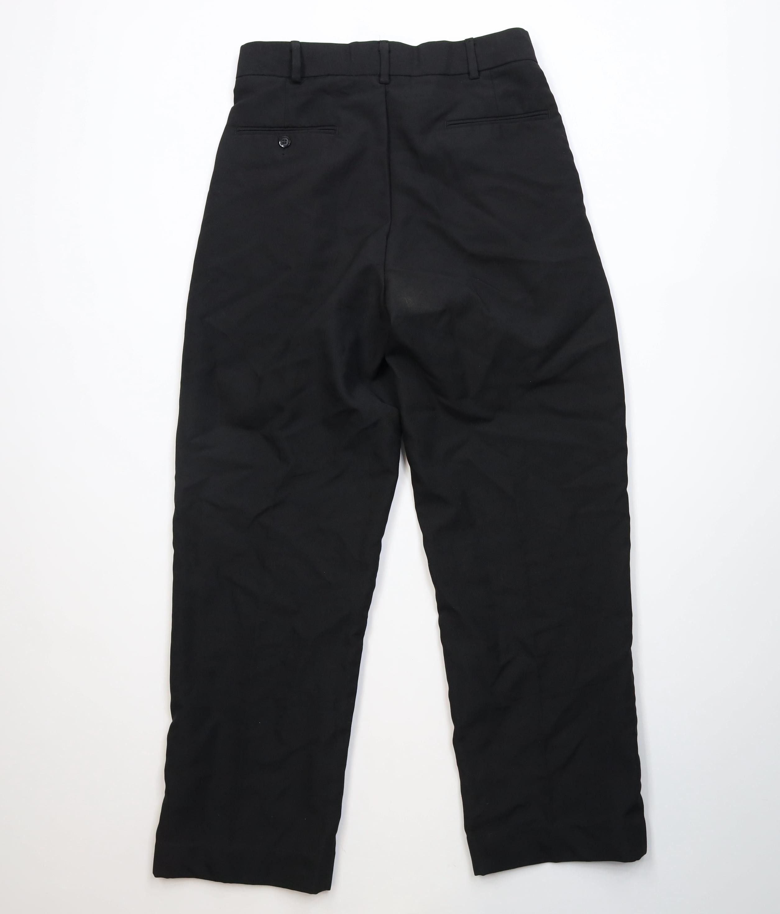 Vintage Vintage 90s Streetwear Knit Chino Pants Trousers Black Size US 30 / EU 46 - 11 Thumbnail