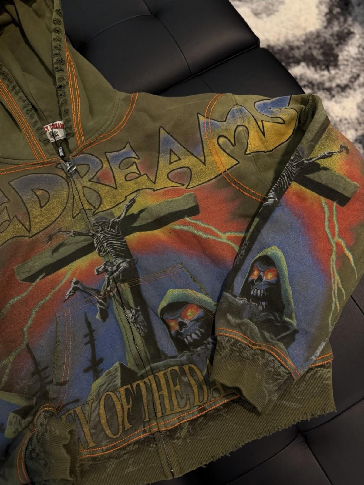 Vale Size Small - Vale Zip Up Hoodie Authentic Valley Fire Green Size US S / EU 44-46 / 1 - 2 Thumbnail
