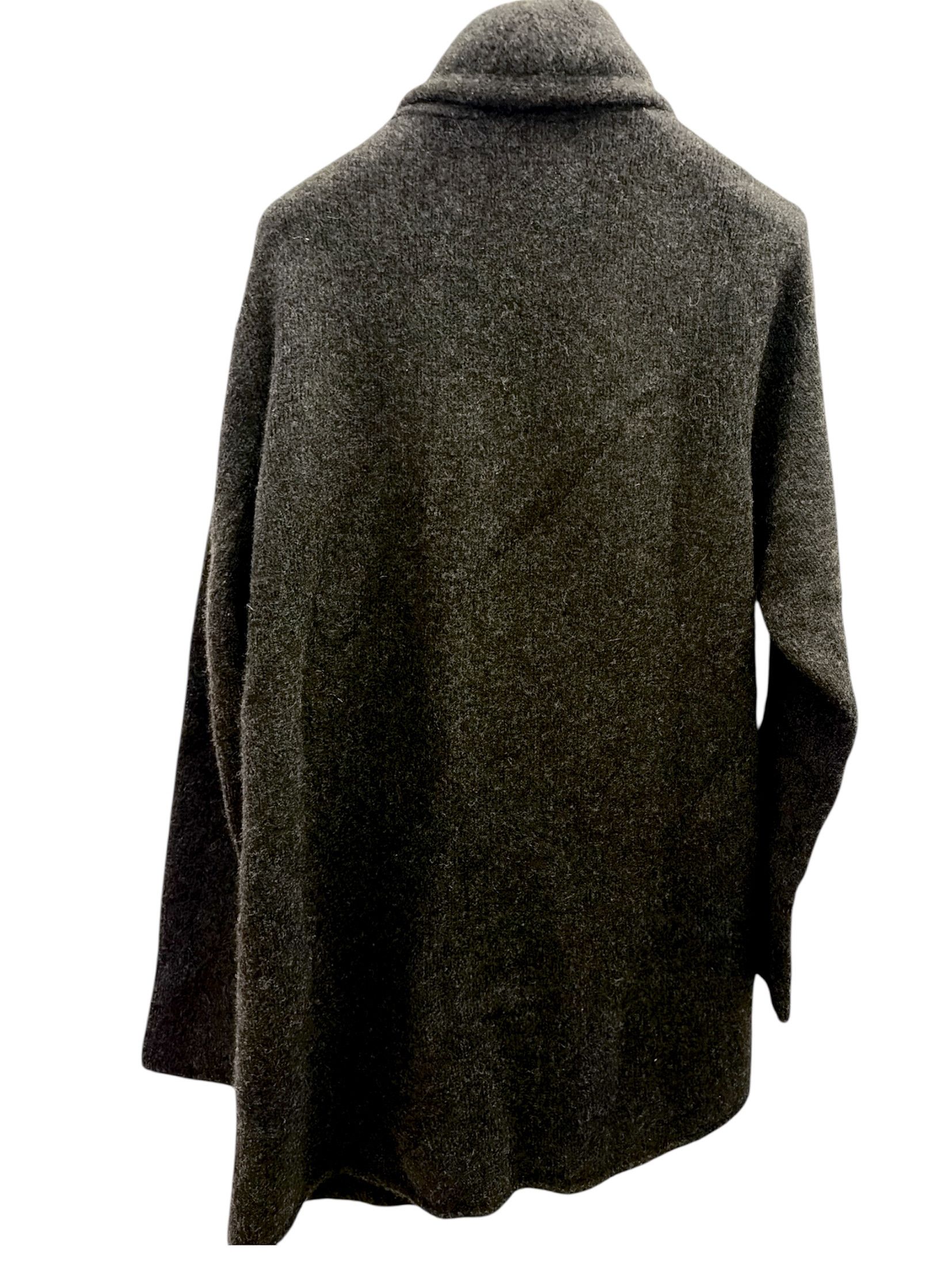 The Elder Statesman Italy Smoking Jacket Charcoal Size US L / EU 52-54 / 3 - 2 Thumbnail