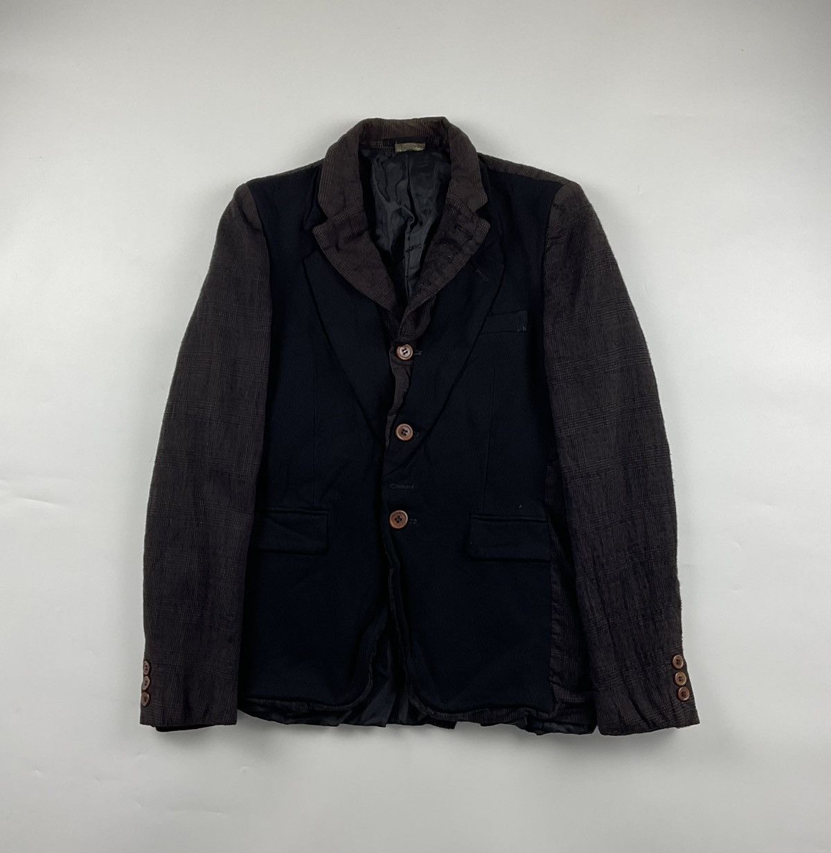 Comme des Garcons Homme Plus Comme des Garcons Homme Plus F/W09 Switching Tailored Jacket Size US S / EU 44-46 / 1 - 2 Thumbnail