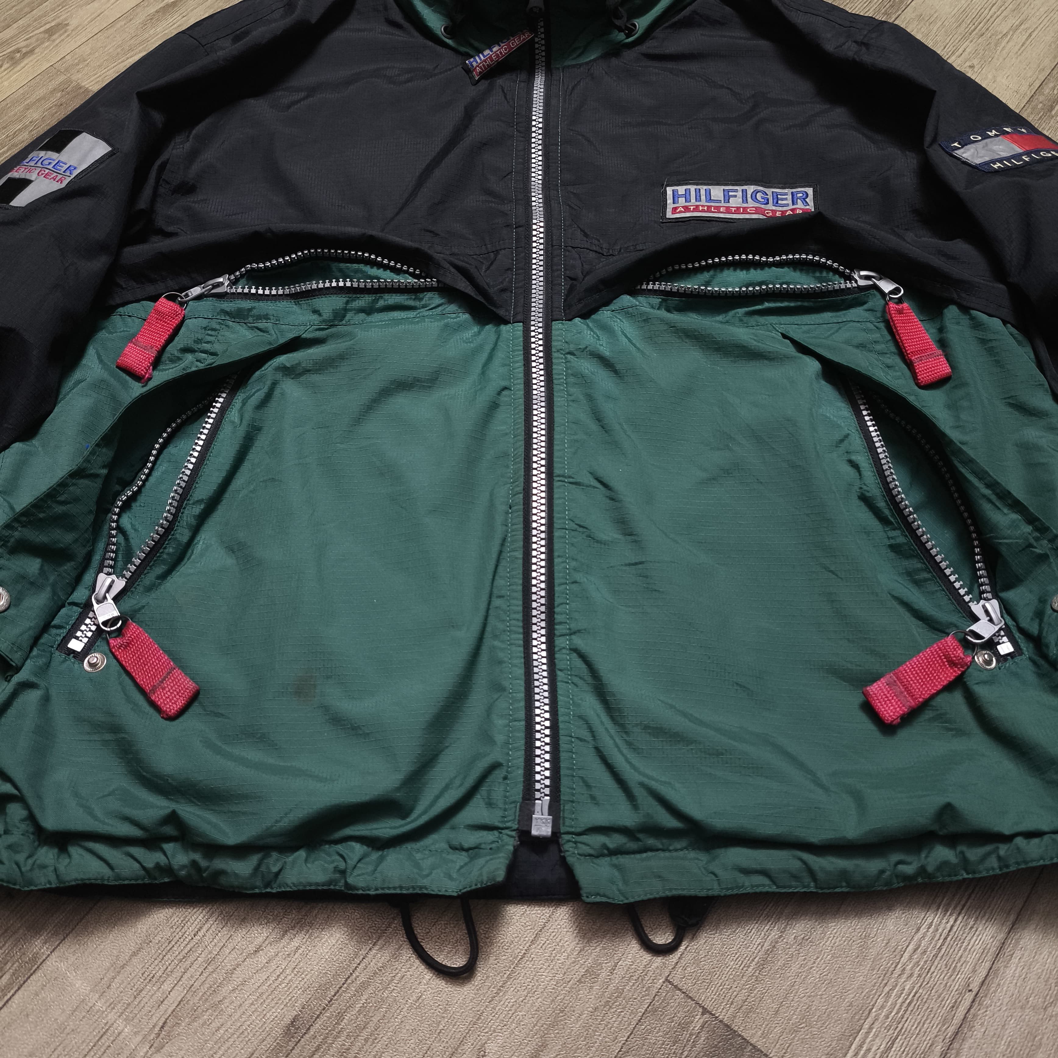 Tommy Hilfiger Vintage 90s Reversible Tommy Hilfiger Athletic Gear Jacket Size US M / EU 48-50 / 2 - 10 Thumbnail
