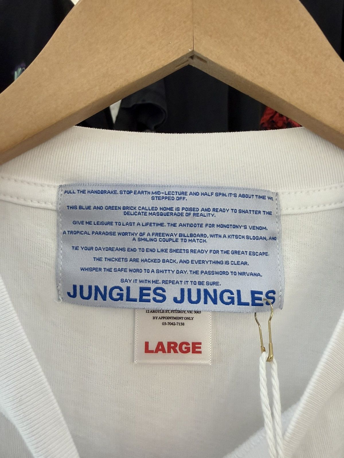 Other Jungles Jungles “ Meditation” Mountain White Tee Size US L / EU 52-54 / 3 - 2 Thumbnail