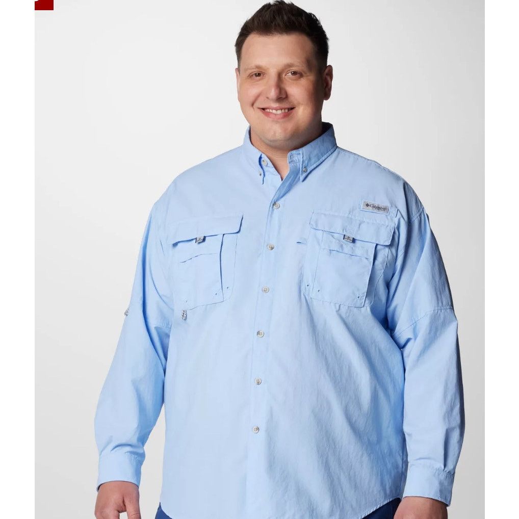 Columbia Columbia Shirt Adult 2XL XXL Blue Button Up PFG Fishing Size US XXL / EU 58 / 5 - 4 Thumbnail