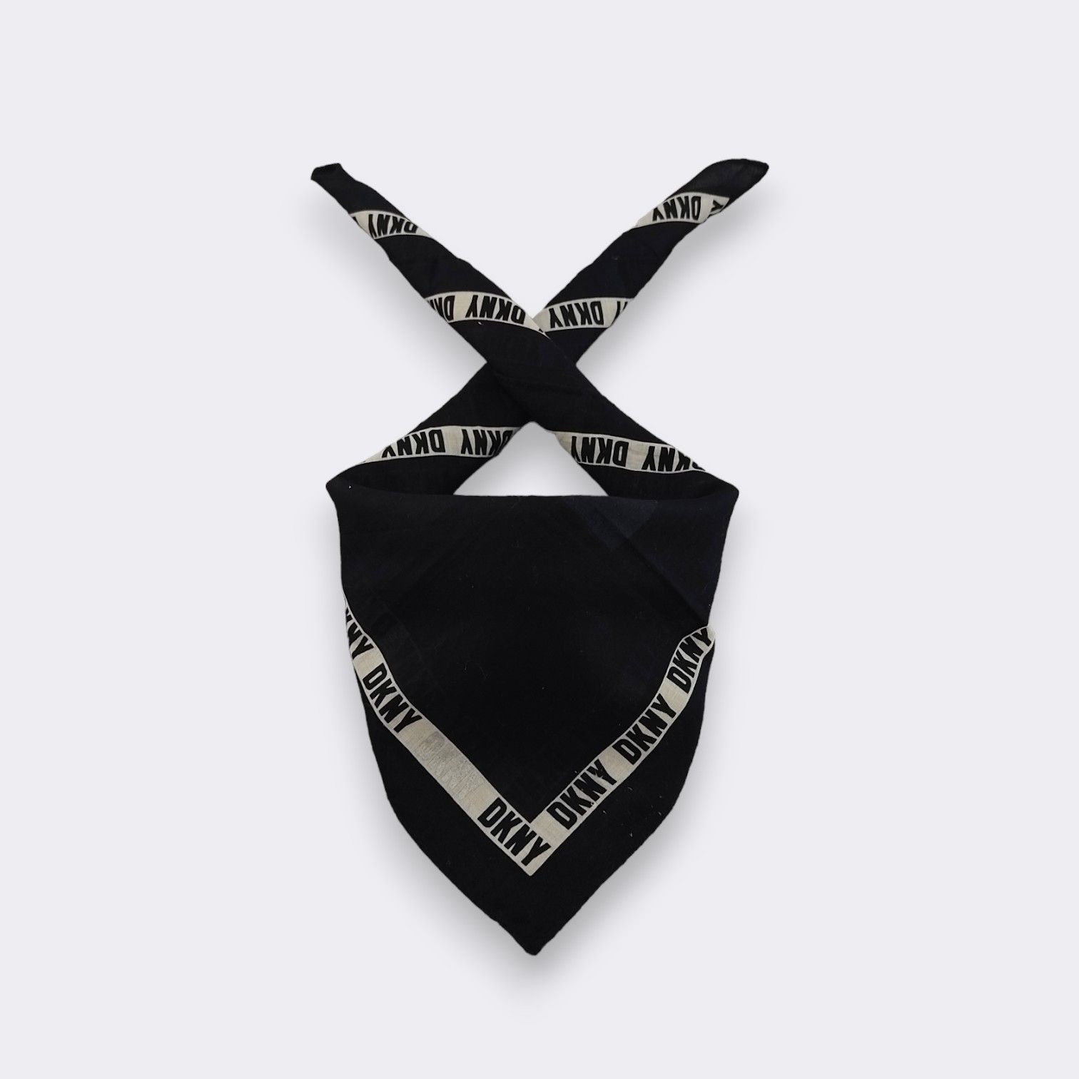 DKNY Vintage DKNY Handkerchief Neckerchief Bandana H428I Size ONE SIZE - 1 Thumbnail