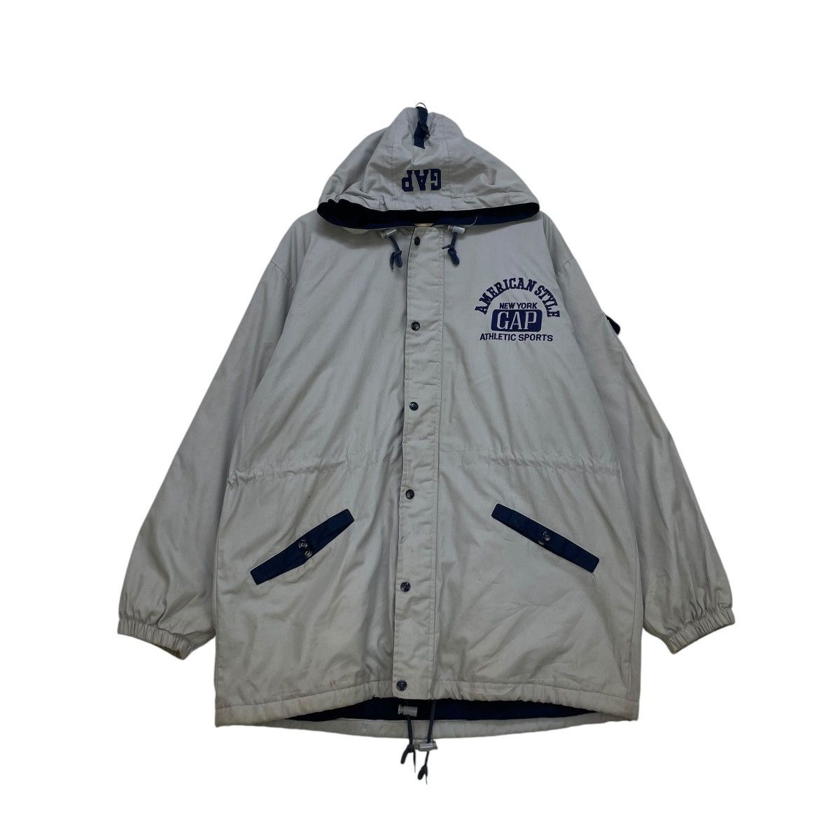 Gap × Vintage Vintage Gap American Style Parka Hooded Size US L / EU 52-54 / 3 - 1 Thumbnail