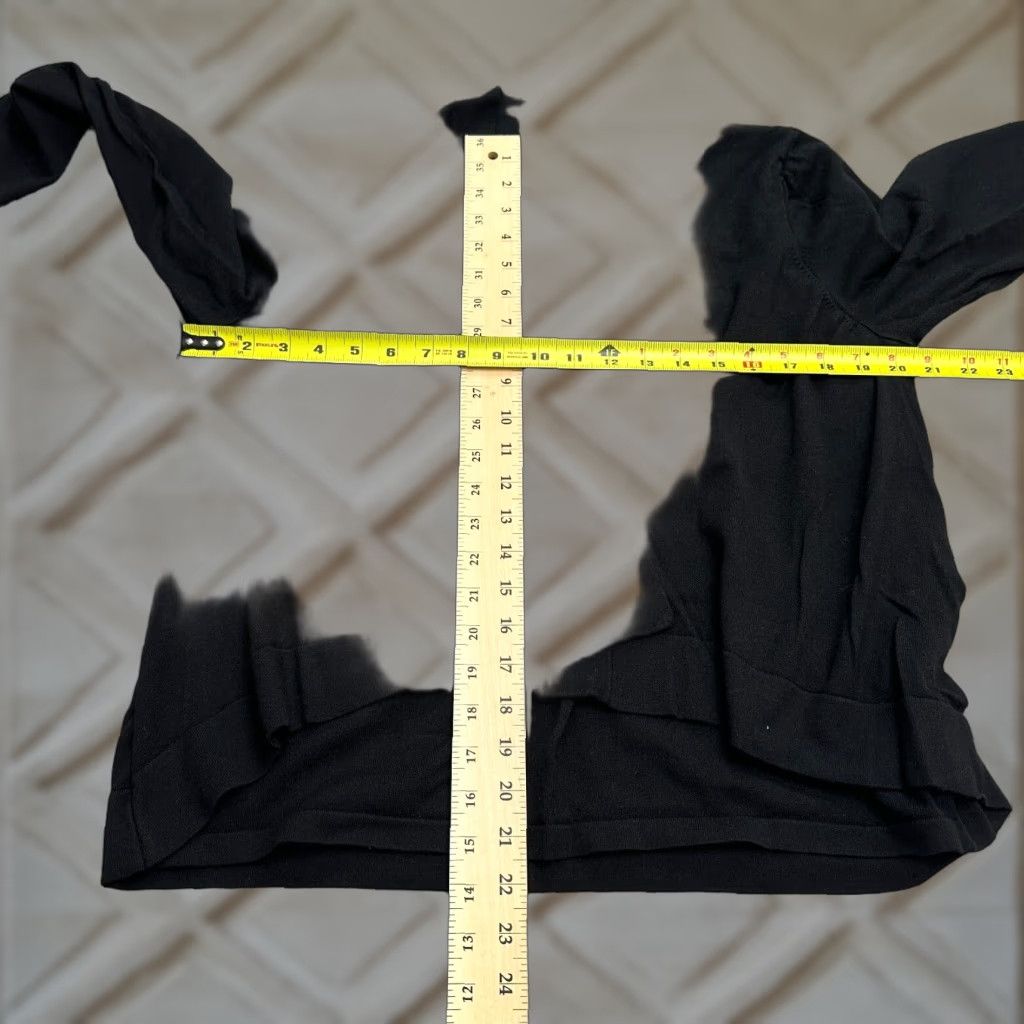 Jones New York Jones New York Cardigan Women 1X Black Knit Open Casual Workwear Womens Size XL / US 12-14 / IT 48-50 - 1 Thumbnail