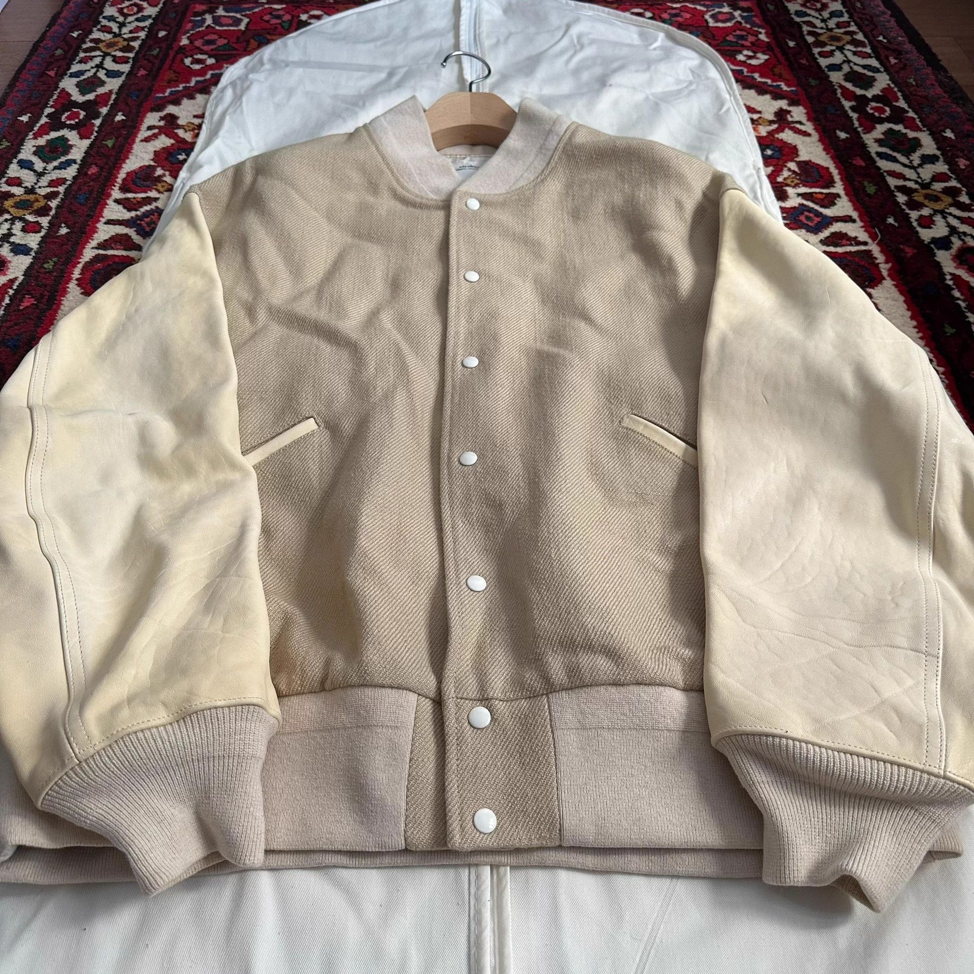 Visvim VISVIM 20AW VARSITY SB JKT 4 9.8/10 Size US XL / EU 56 / 4 - 4 Thumbnail