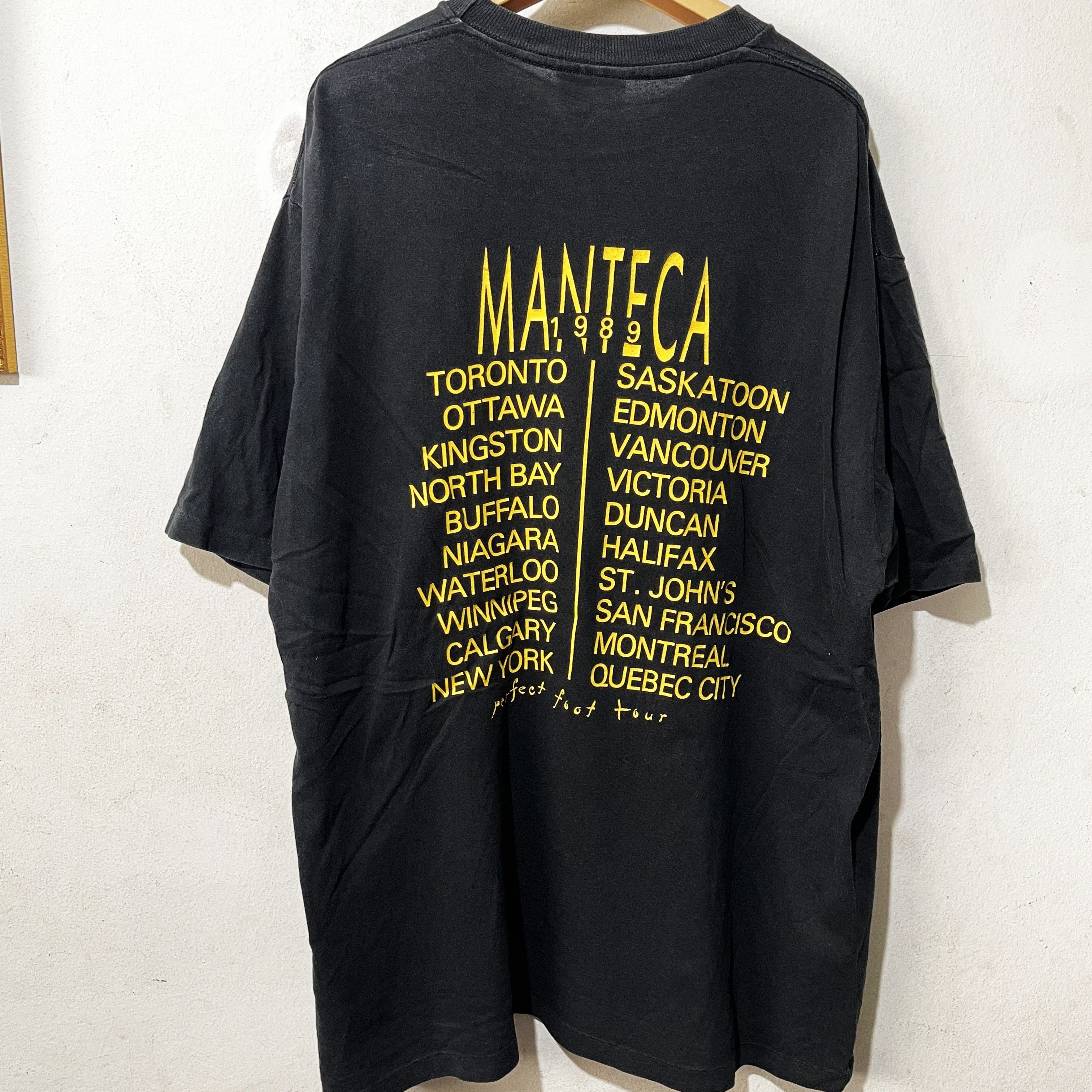 Band Tees × Vintage Vintage 1989 Manteca Shirt Size US XL / EU 56 / 4 - 3 Thumbnail
