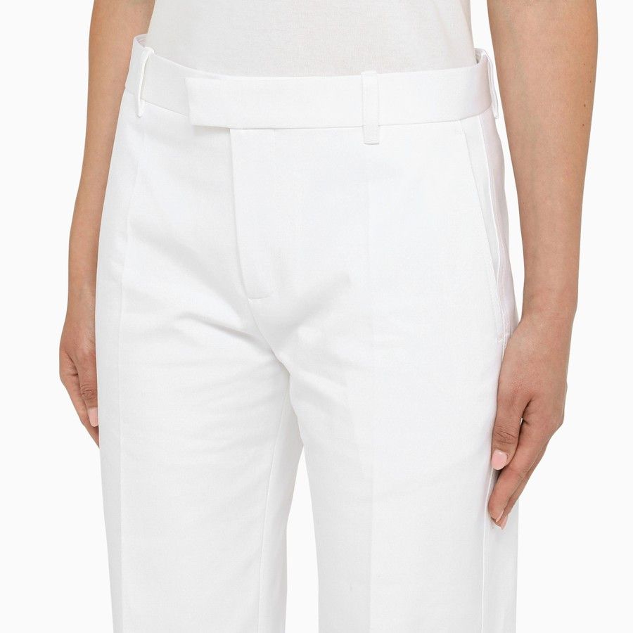 Bottega Veneta o1d2blof0824 Pant in White Size 28" / US 6 / IT 42 - 5 Thumbnail