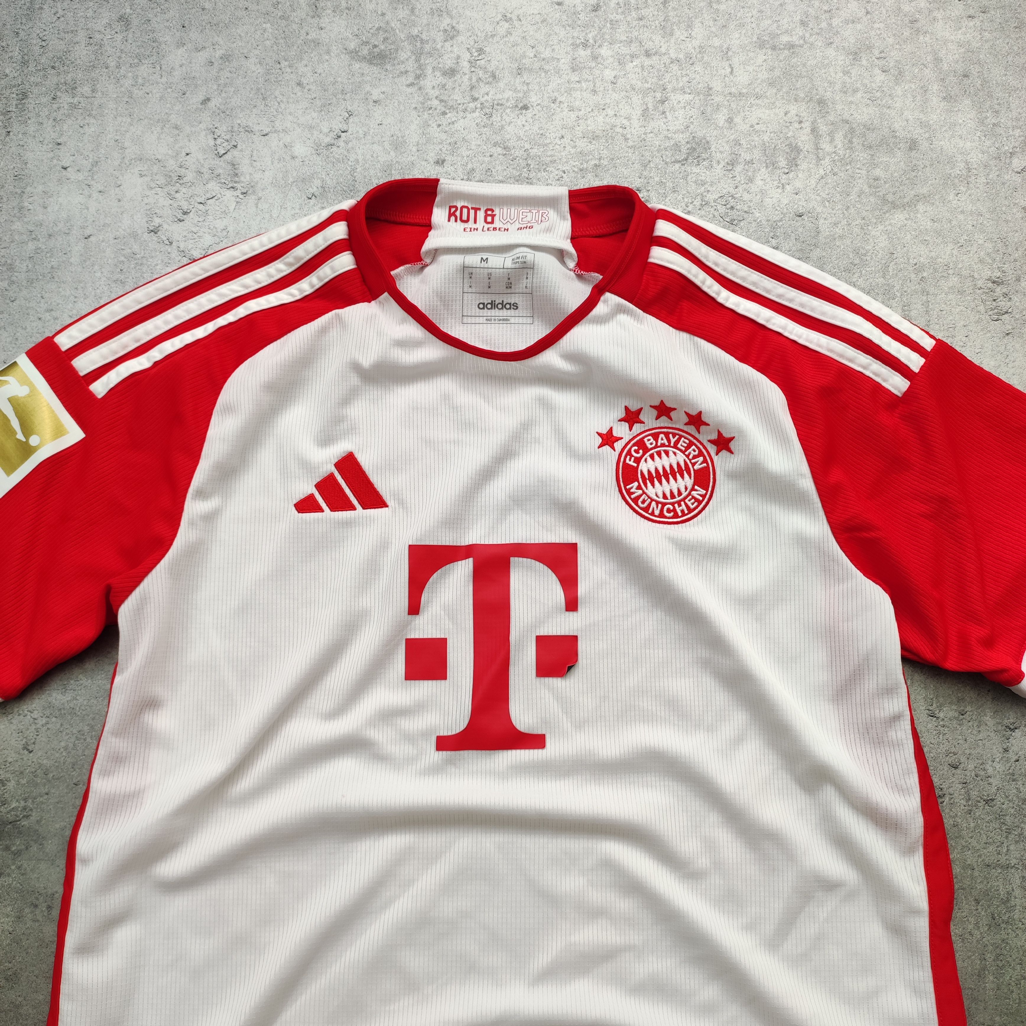 Adidas RARE Bayern Munich x Adidas Football Home 2023 Jersey Size US M / EU 48-50 / 2 - 3 Thumbnail