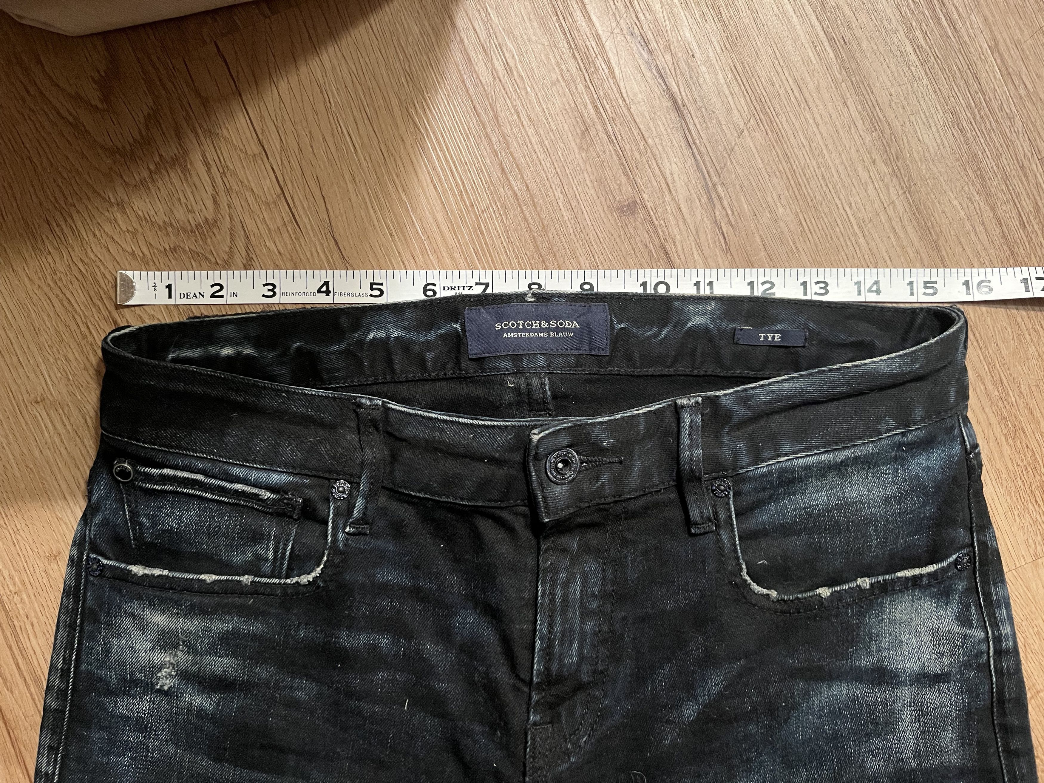 Scotch & Soda Scotch & Soda Black Wash Tye Jeans Size US 29 - 5 Thumbnail
