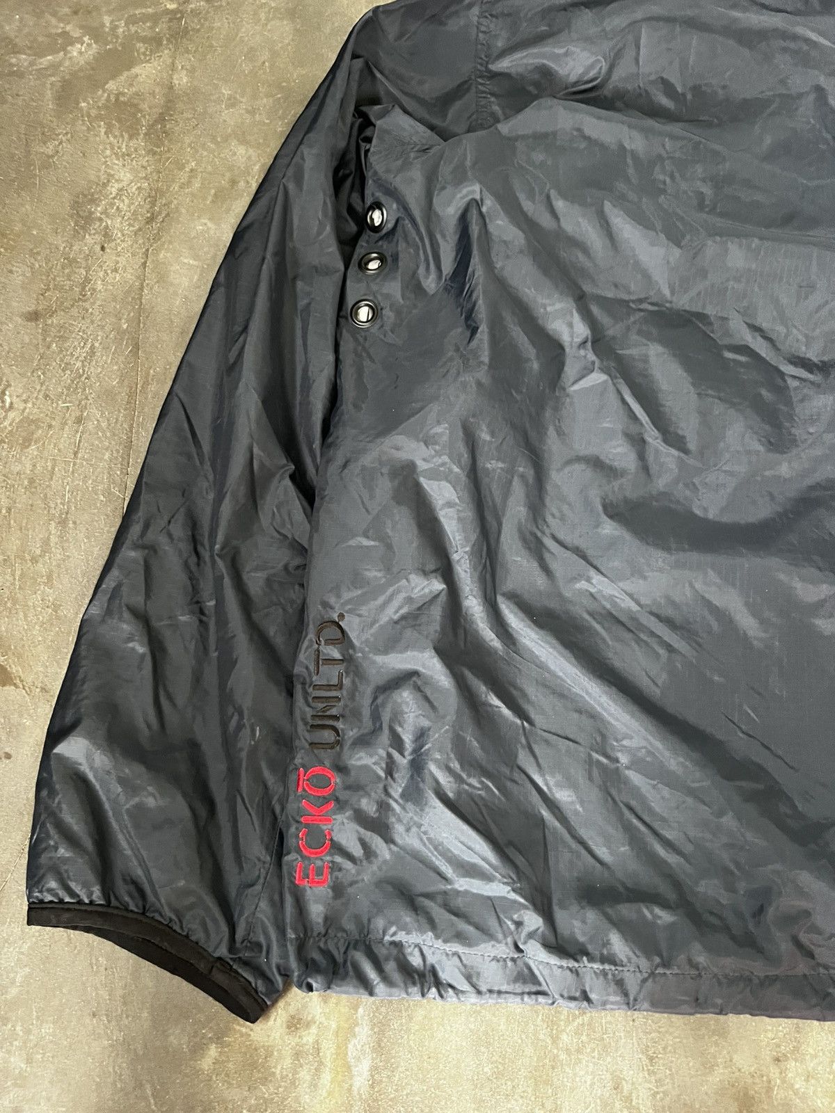 Ecko Unltd. Fire Y2K Ecko Pullover Windbreaker Anorak Steep Tech Style Size US XL / EU 56 / 4 - 21 Thumbnail