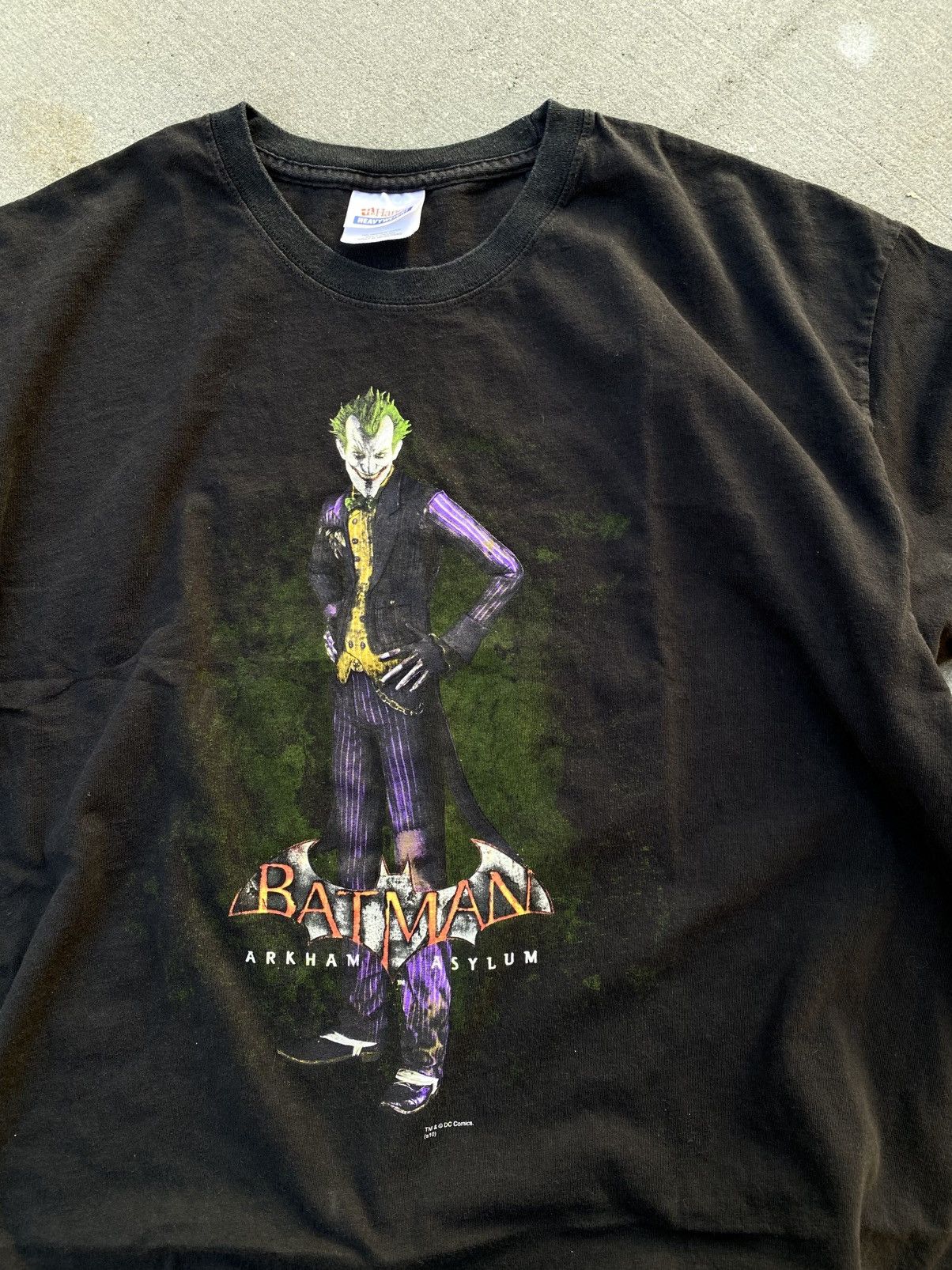 Vintage Vintage Batman Arkham Asylum Joker Game Promo Size US XL / EU 56 / 4 - 9 Thumbnail