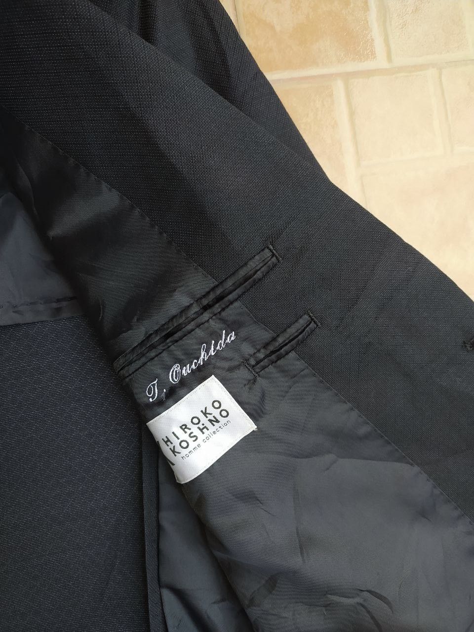 Hiroko Koshino Homme HIROKO KOSHINO HOMME BLAZER CLASSIC Size 44R - 4 Thumbnail
