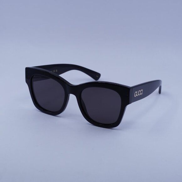 Gucci Gucci GG1789S 001 Sunglasses Black Square Frame, Grey Lenses Size ONE SIZE - 5 Thumbnail