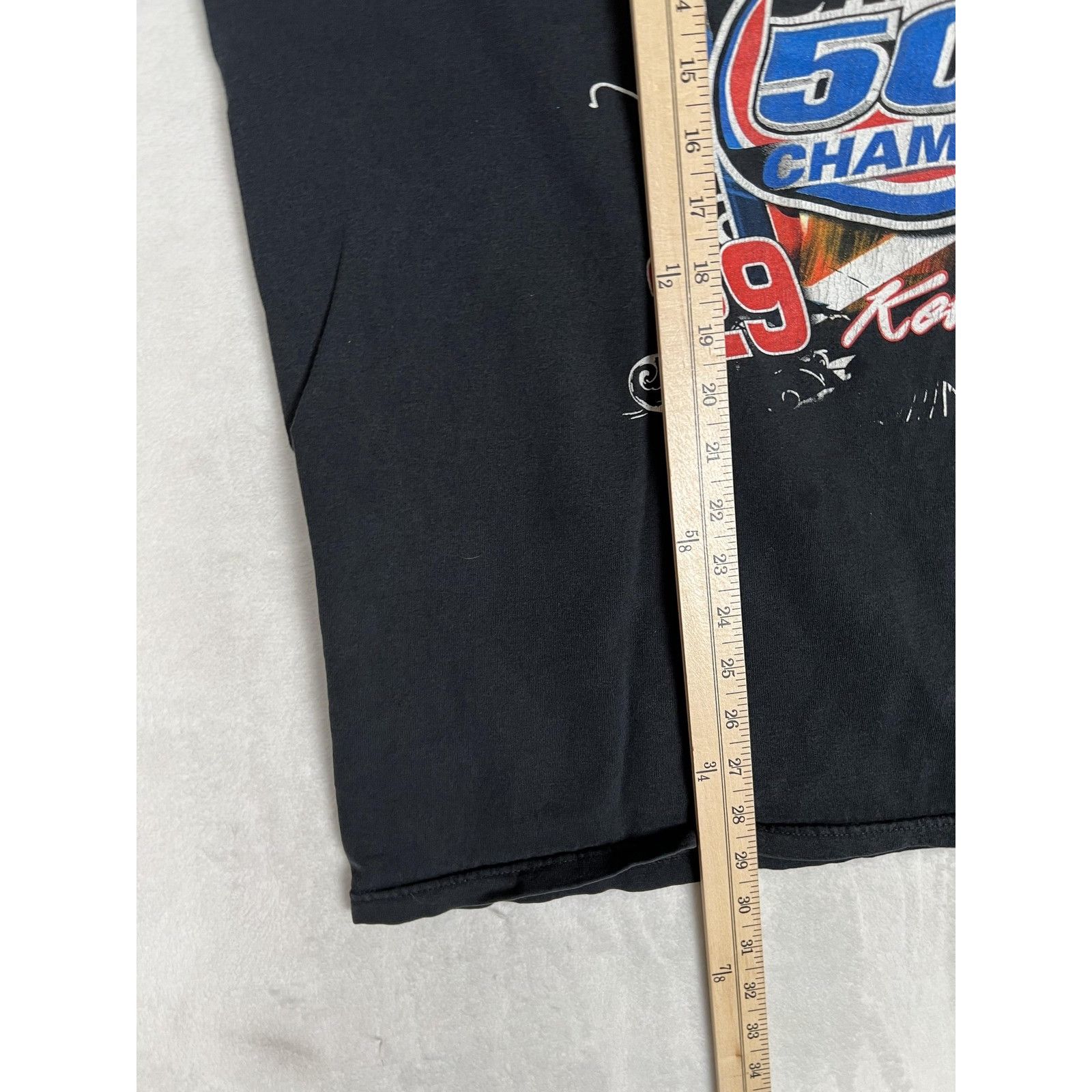 Chase Authentics Vintage Daytona 500 Kevin Harvick T-Shirt Mens 2XL Black NAS Size US XXL / EU 58 / 5 - 7 Thumbnail