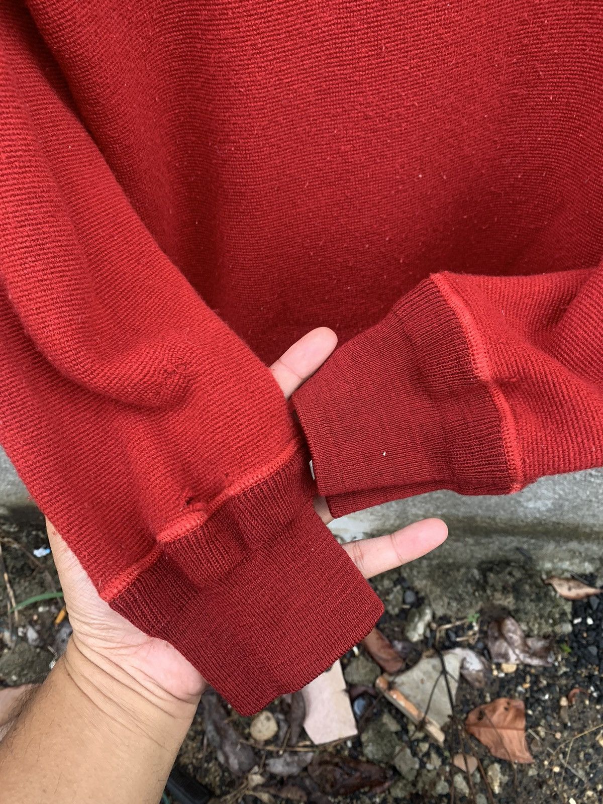 Stone Island × Vintage Vintage 90s Stone Island Pullover Knit Size US L / EU 52-54 / 3 - 11 Thumbnail