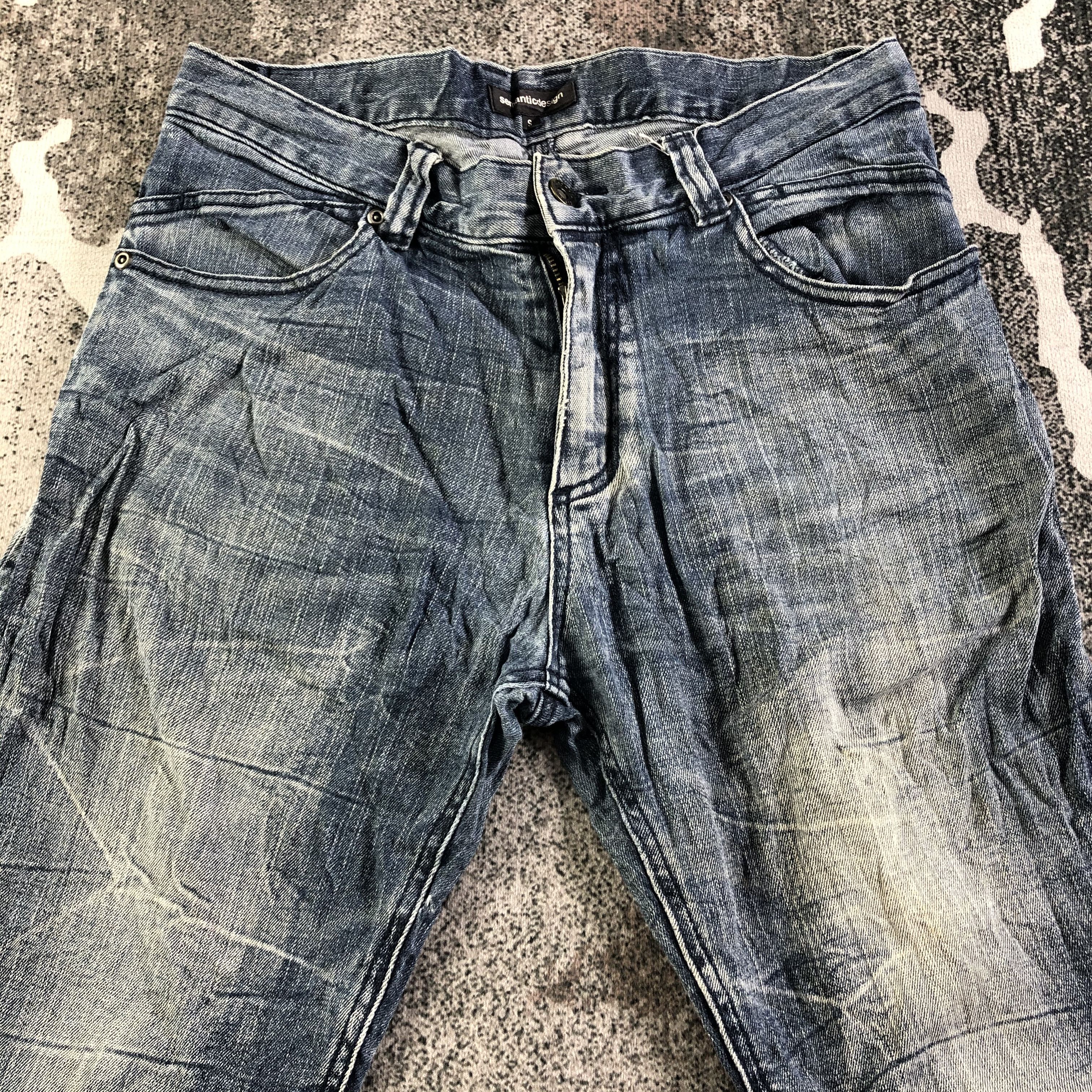semanticdesign Japanese Semantic Design Jeans Skinny Denim KJ3054 Size US 28 / EU 44 - 3 Thumbnail