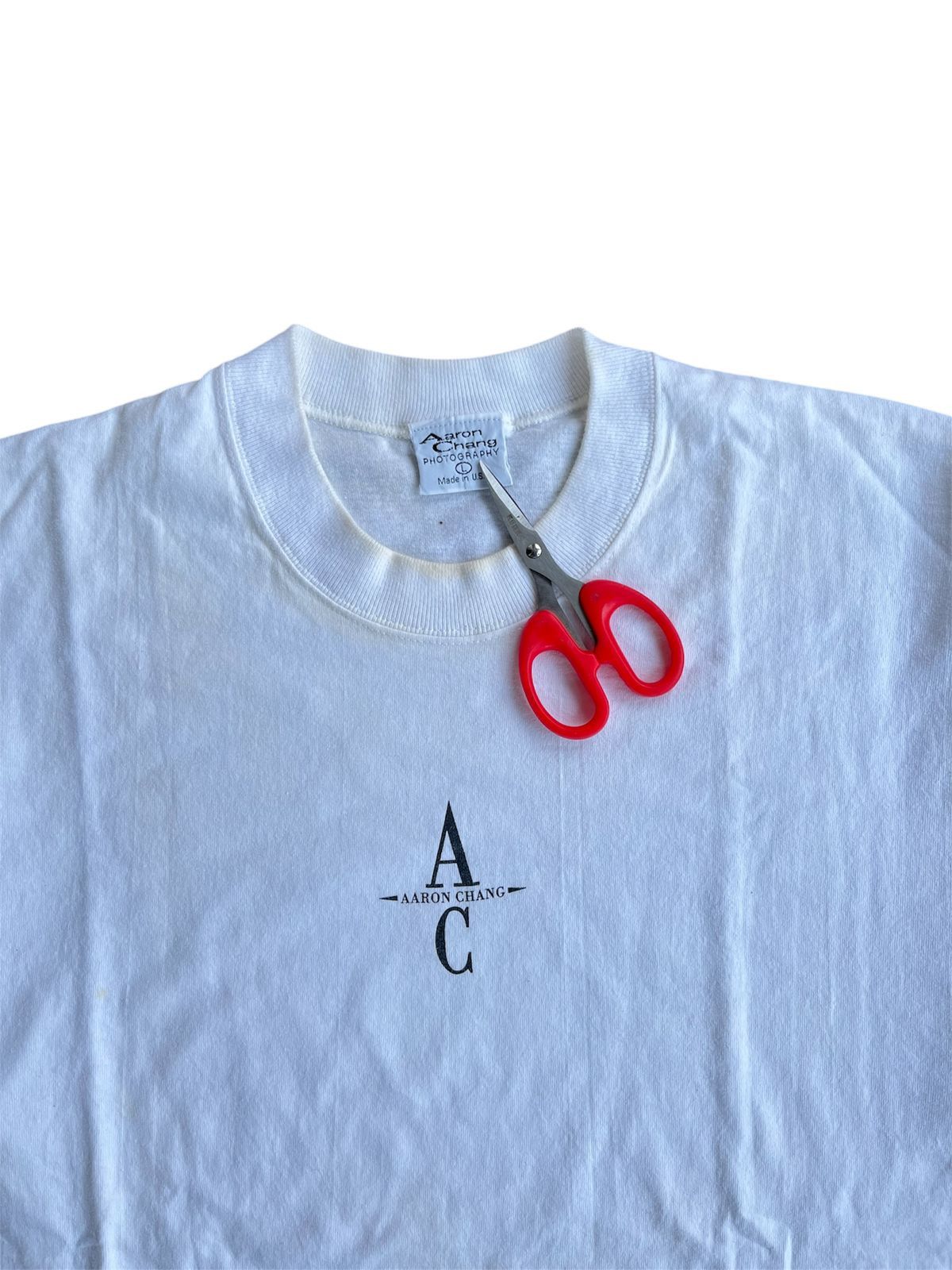 Vintage 90s Aaron Chang Photographer Surf Tshirt Size US L / EU 52-54 / 3 - 2 Thumbnail