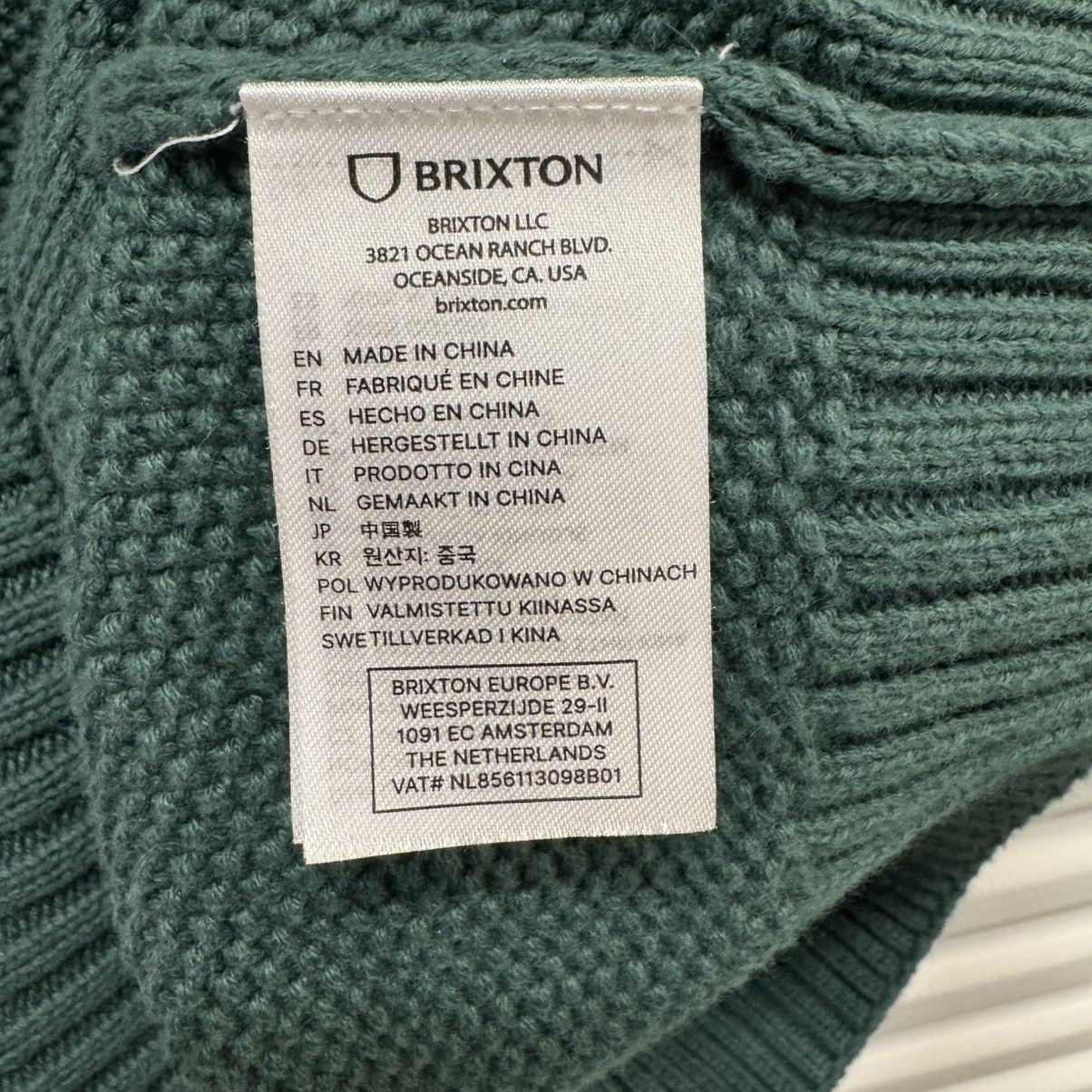Brixton Brixton Knit Long Sleeve Size US S / EU 44-46 / 1 - 5 Thumbnail