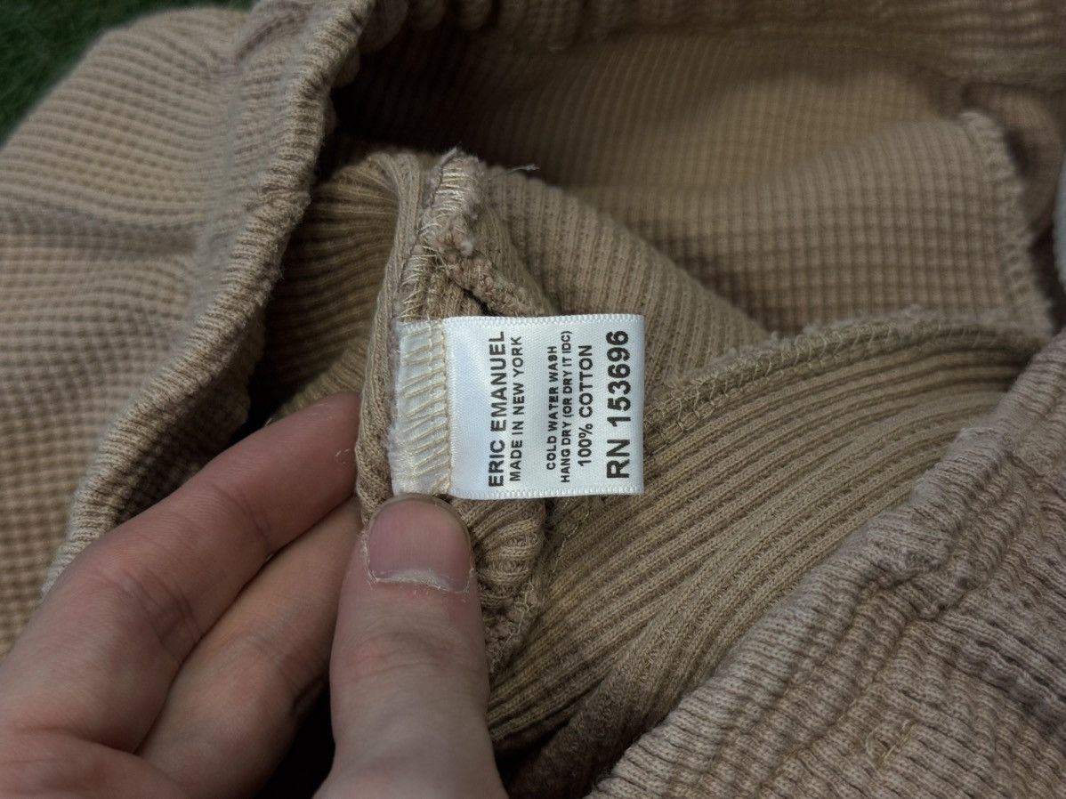 Eric Emanuel Eric Emanuel FW21 TAN Thermal Sweatpants Size (M) Size US 31 - 8 Thumbnail