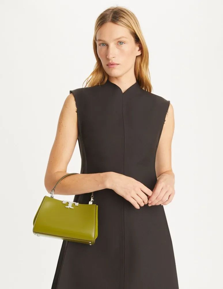Tory Burch o1s22i1n1024 Size: OS / Eleanor Mini Bag in Green Size ONE SIZE - 6 Thumbnail