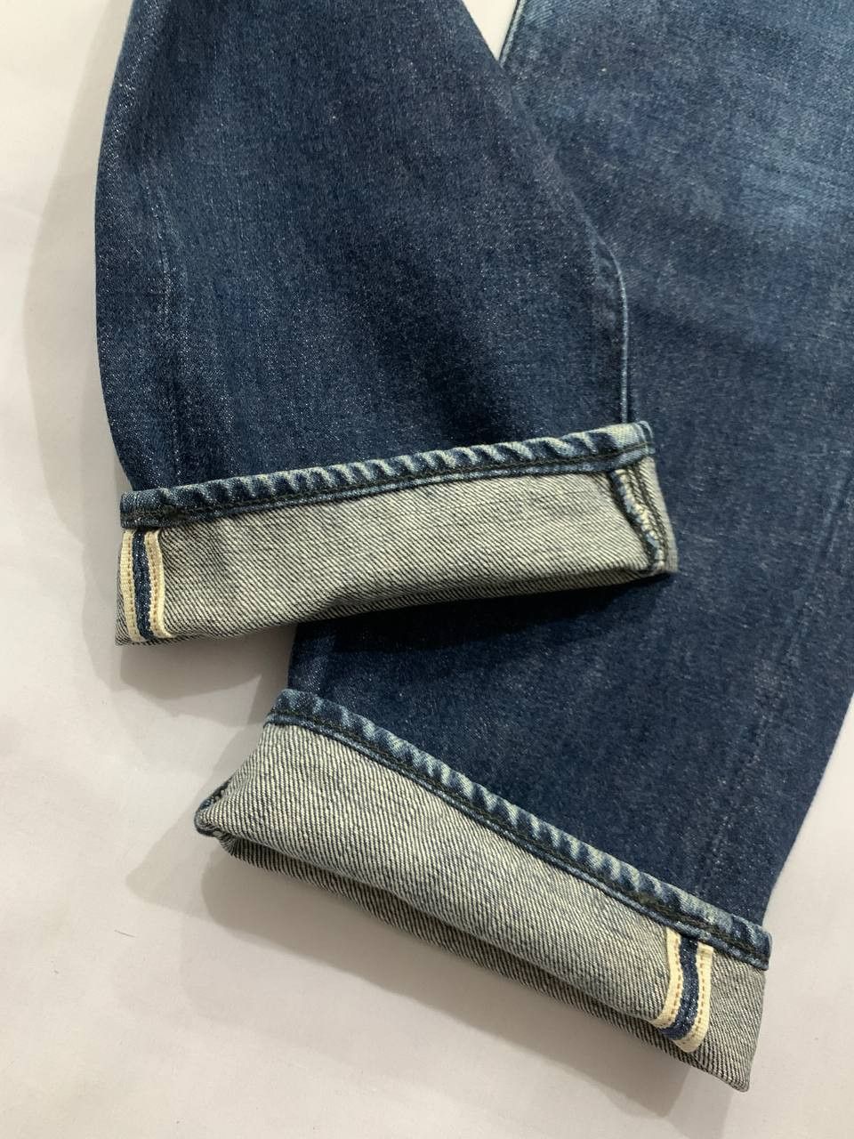 Evisu Vintage 2000s Evisu Pink Seagull Embroidery Selvedge Jeans Size US 26 / EU 42 - 4 Thumbnail