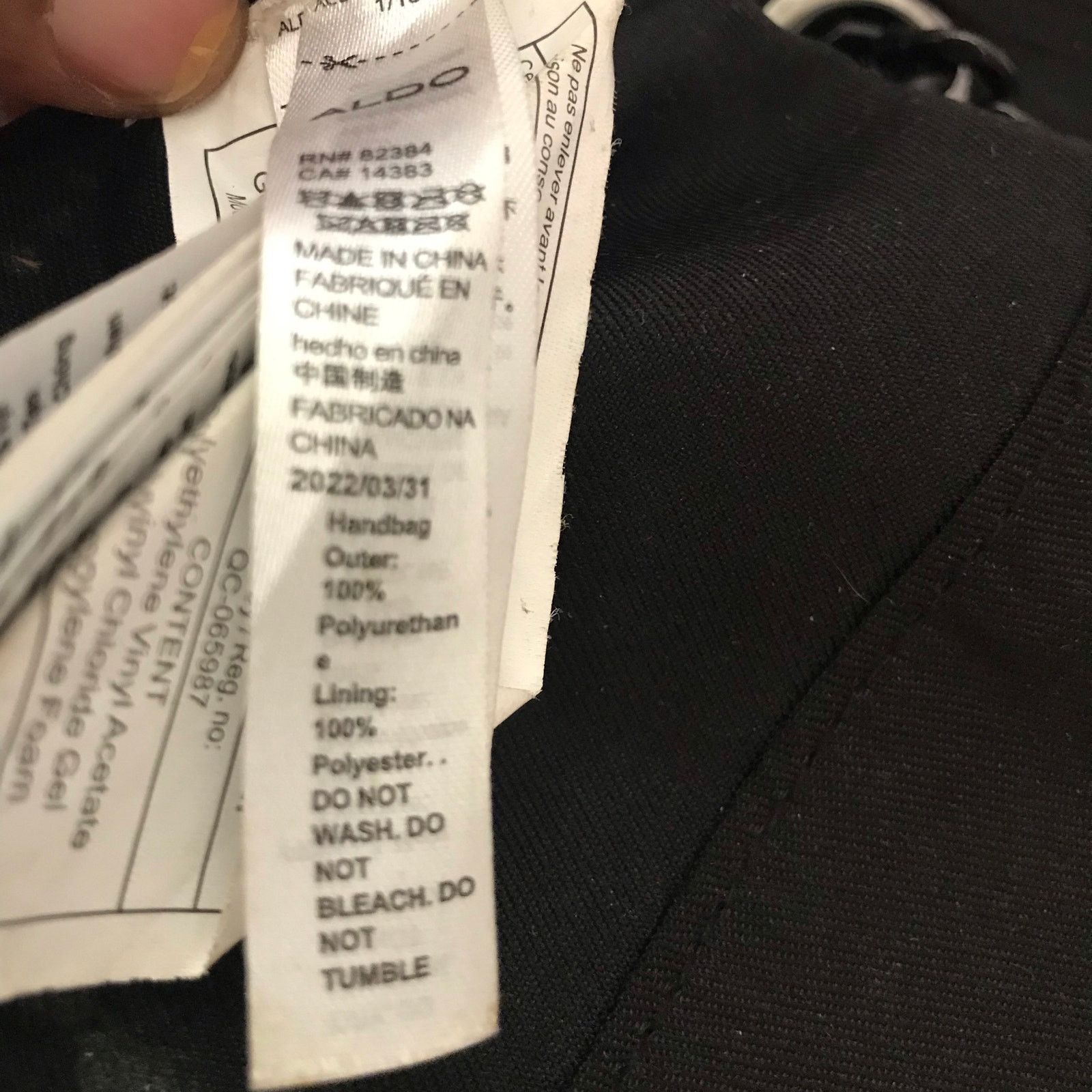 Aldo ALDO BLACK PURSE Size ONE SIZE - 5 Thumbnail