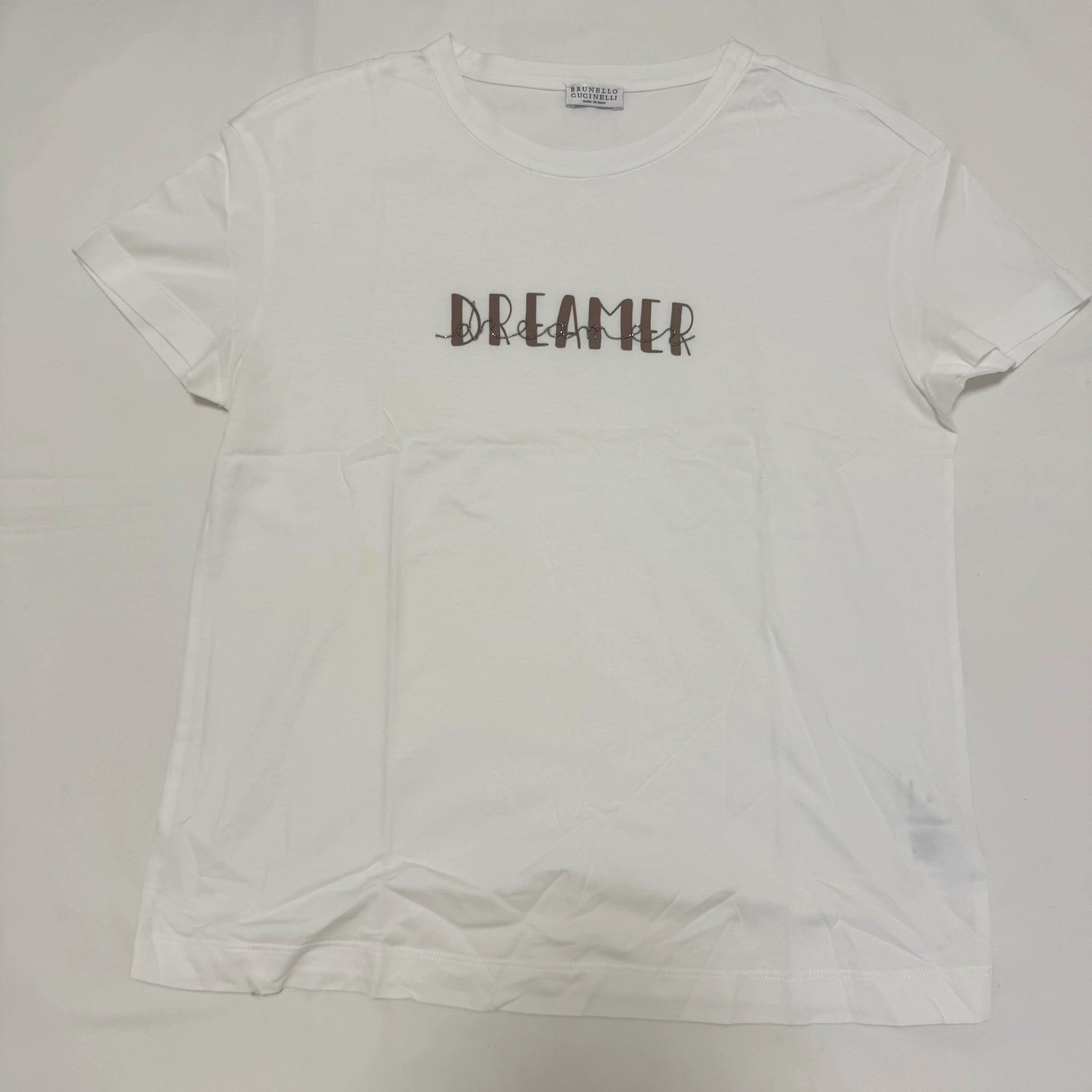 Brunello Cucinelli Brunello Cucinelli Sequin Embroidered T-shirt - dmc Size US XS / EU 42 / 0 - 1 Thumbnail