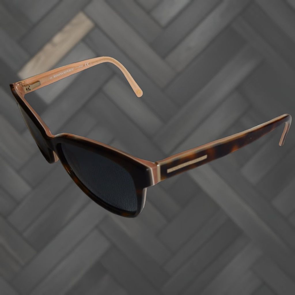 Banana Republic VINTAGE Banana Republic Sunglasses Frames Only Women Brown Prescription 55x17 135 Size ONE SIZE - 1 Thumbnail