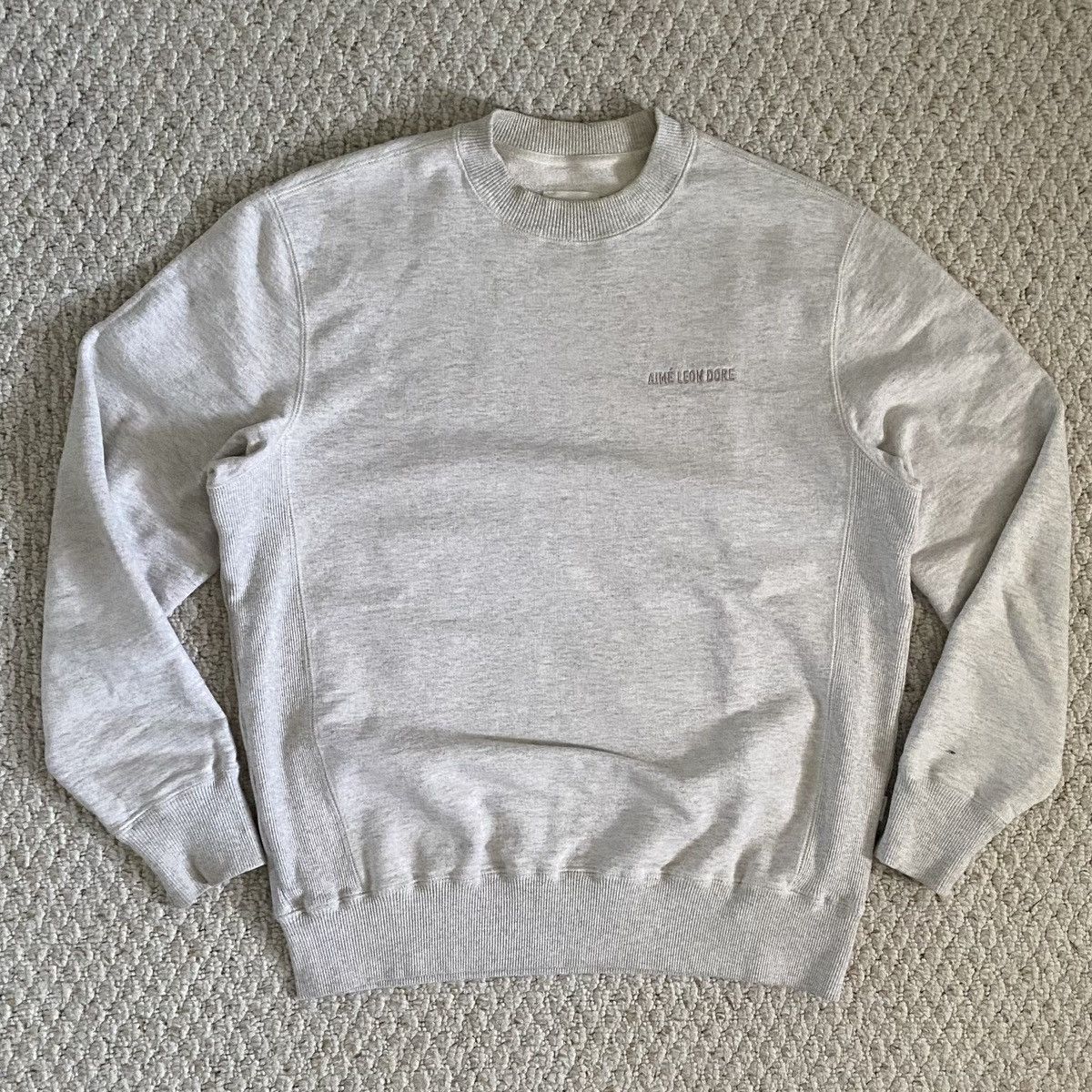 Aime Leon Dore Gray ALD Sweatshirt Size US L / EU 52-54 / 3 - 3 Thumbnail