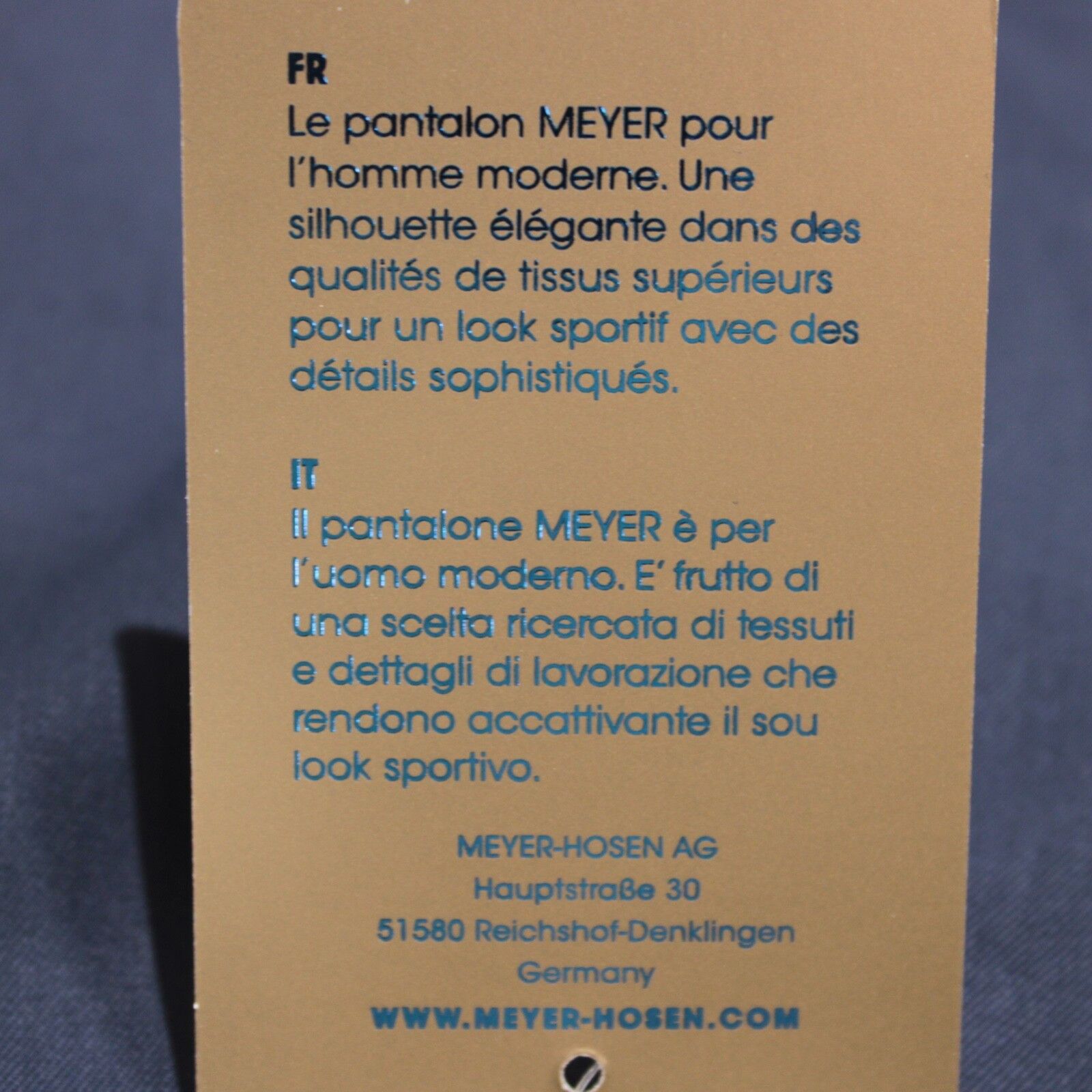 Other Meyer New with tags Dress Pants Size 38 US In Blue Size US 38 / EU 54 - 7 Thumbnail