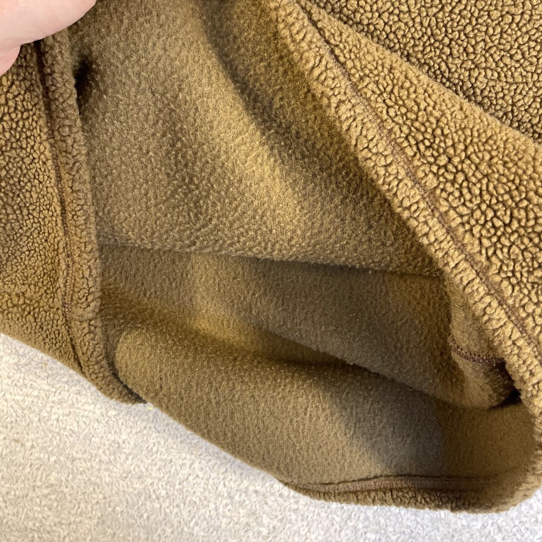 Vintage VINTAGE Horny Toad Fleece Pullover Mens Large Brown Sherpa Pile Crewneck Hiking Sweatshirt 90s Retro outdoor Mens Size US L / EU 52-54 / 3 - 7 Thumbnail