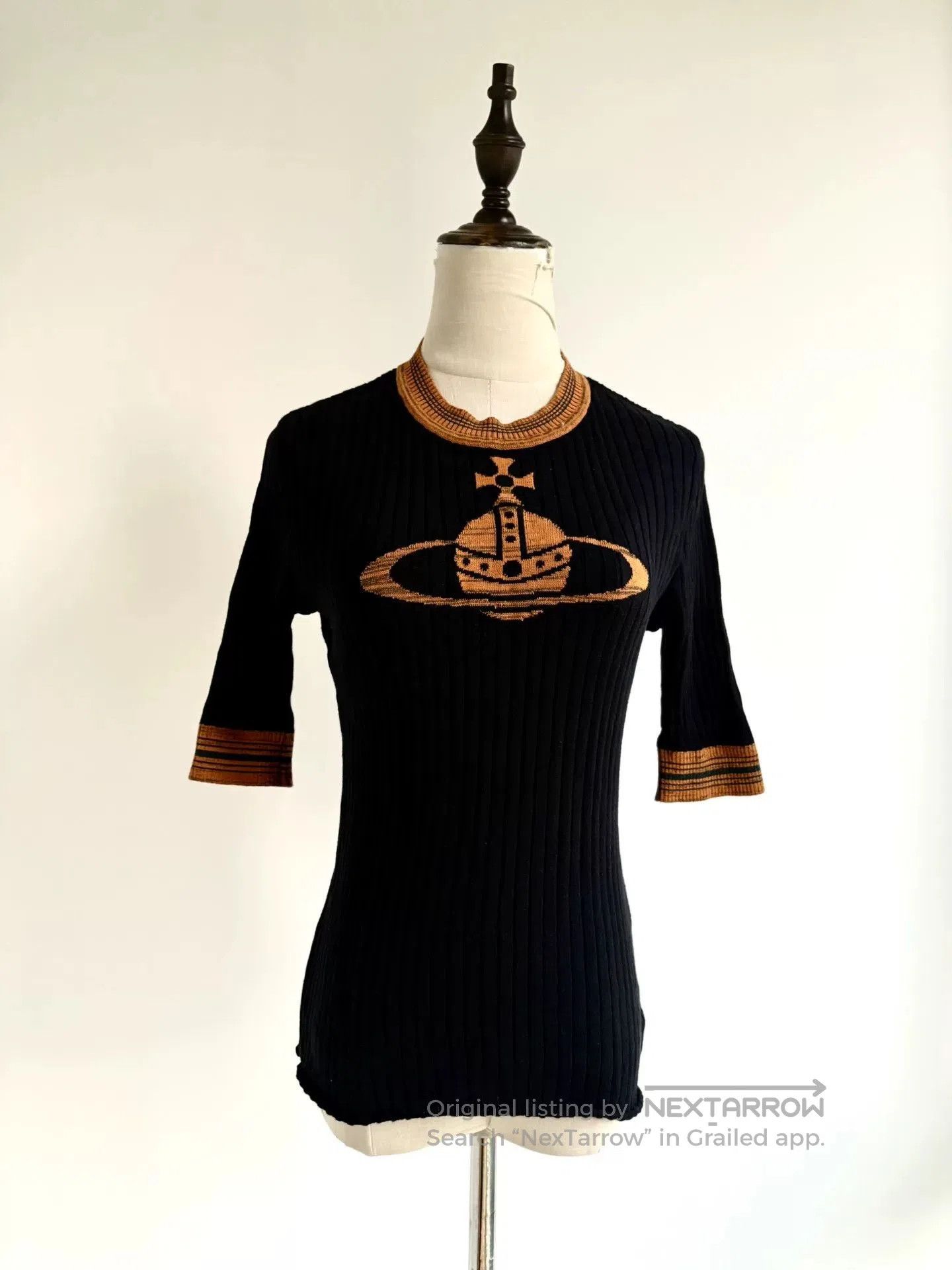 Vivienne Westwood Vivienne Westwood Striped Knit Sweater. Size M / US 6-8 / IT 42-44 - 1 Thumbnail