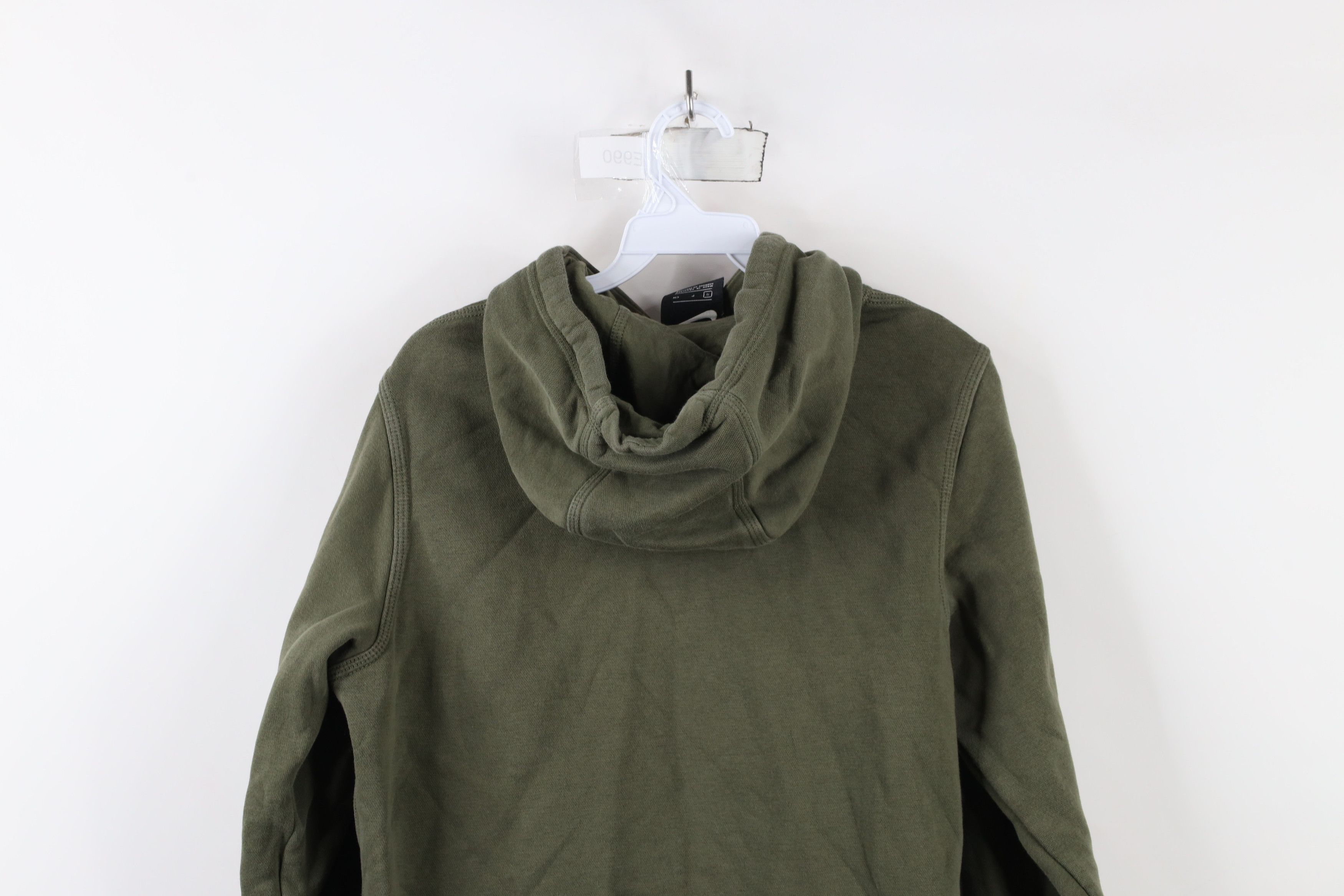 Nike × Vintage Vintage Y2K Nike Sportswear Scott Mini Swoosh Hoodie Green Size US S / EU 44-46 / 1 - 14 Thumbnail
