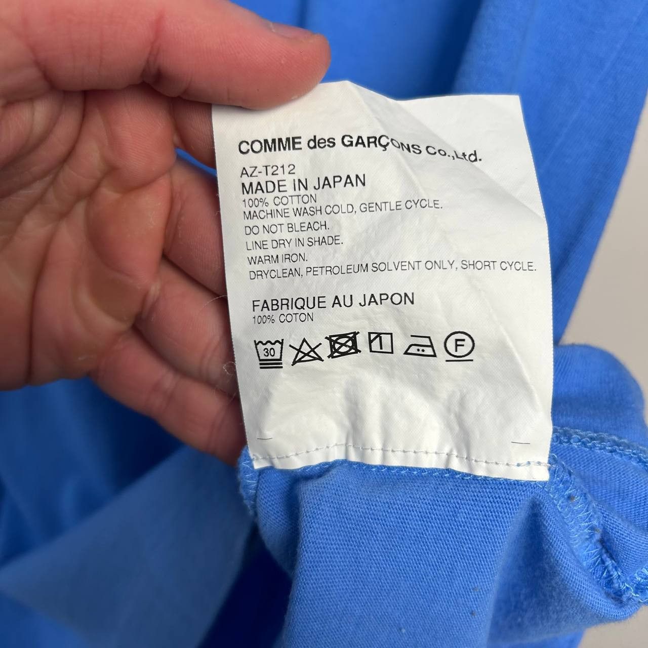 Comme des Garcons PLAY Luxury Play Comme Des Garcons Small logo y2k designer tee Size US S / EU 44-46 / 1 - 8 Thumbnail