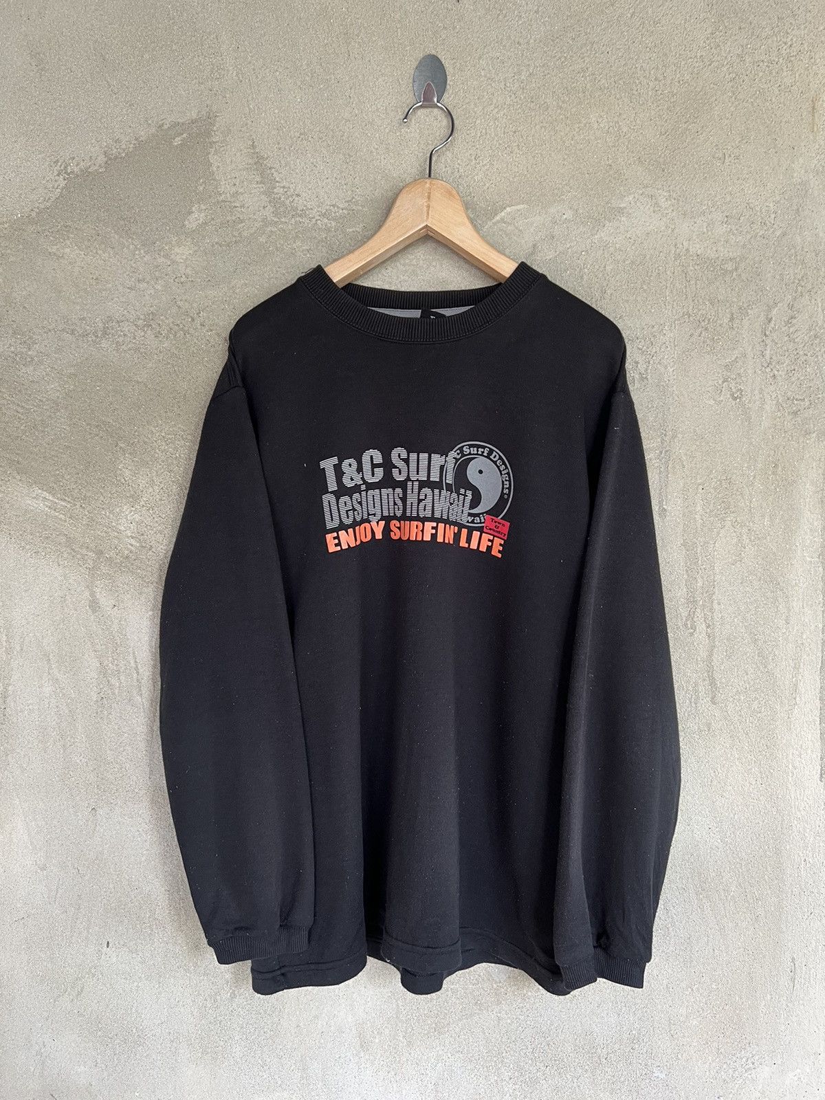 Vintage Vintage T&c Surf Designs Hawaii Sweatshirt Size US L / EU 52-54 / 3 - 2 Thumbnail