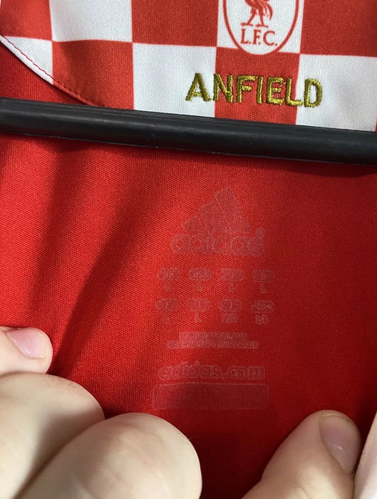Adidas Adidas Liverpool 08/10 Jersey Home Football Shirt Sz L Size US L / EU 52-54 / 3 - 3 Thumbnail