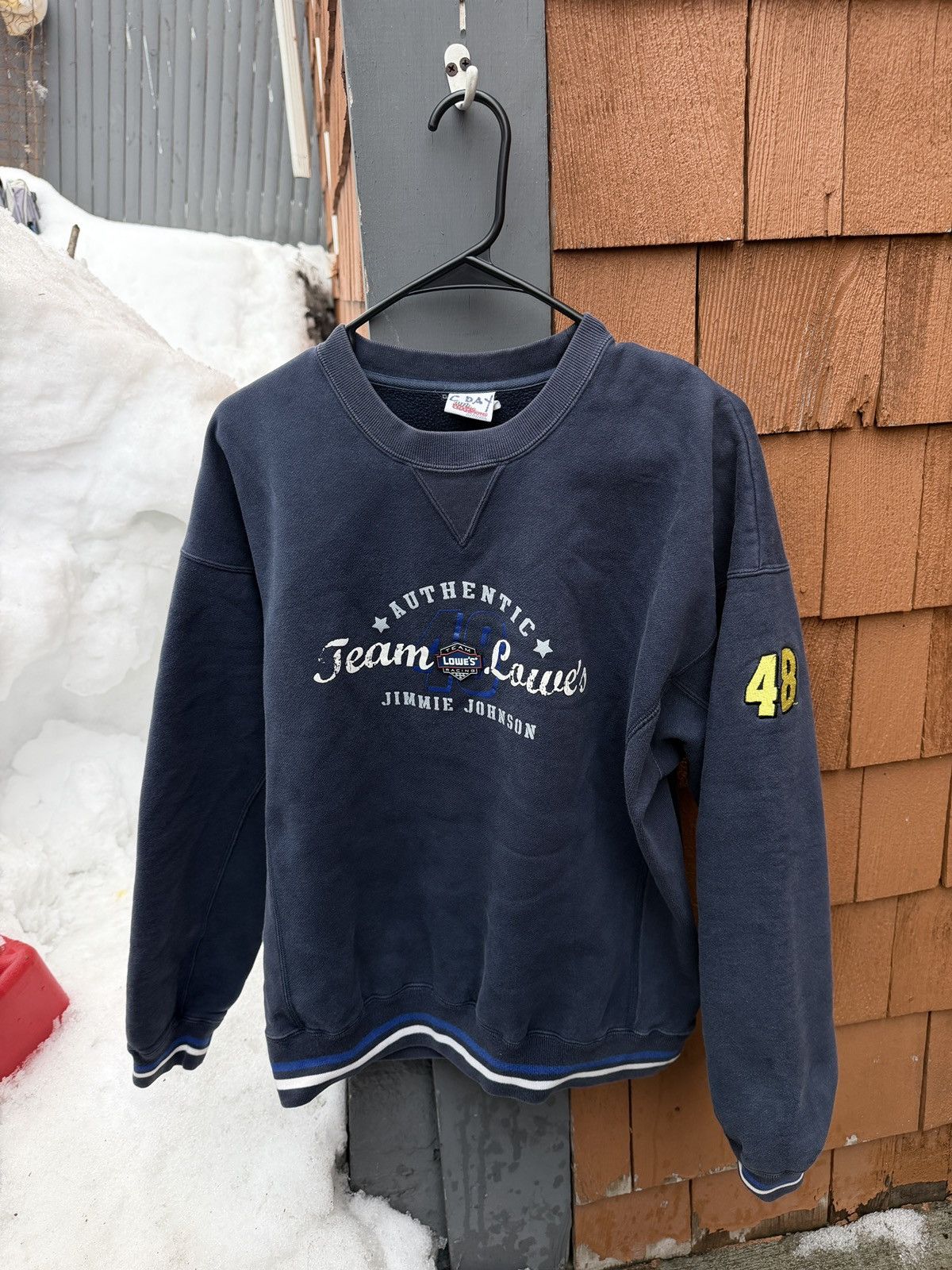 NASCAR jimmie johnson lowes crew neck Size US M / EU 48-50 / 2 - 2 Thumbnail