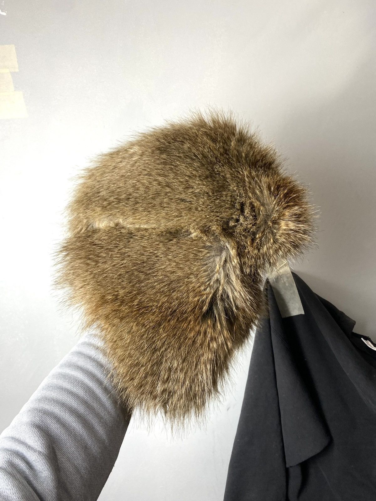 Vintage Vintage 90s Ushanka Beanie Mohair Streetwear Hype American Size ONE SIZE - 3 Thumbnail