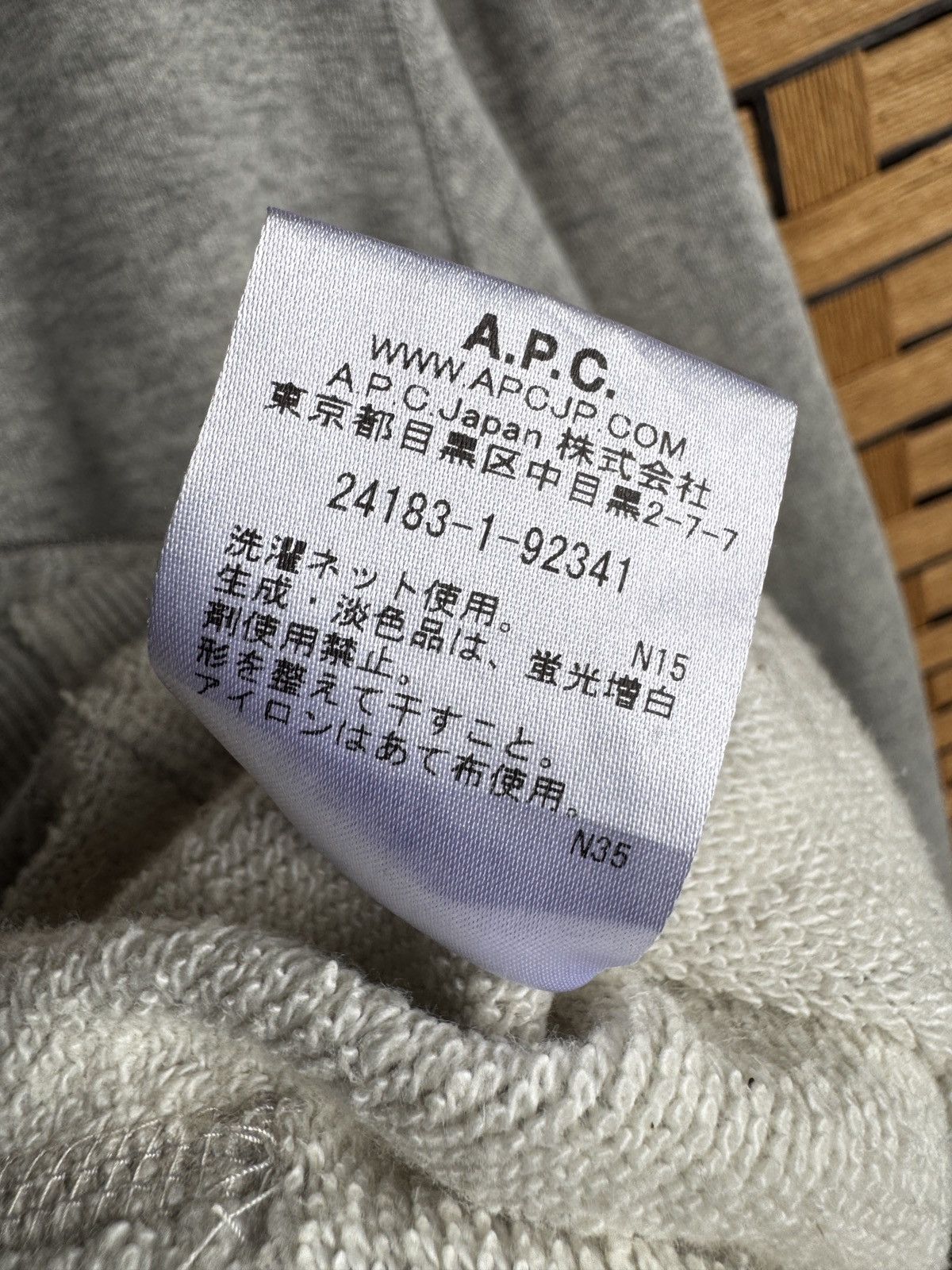 A.P.C. Vintage A.P.C Loose Zipper Hoodie Size US M / EU 48-50 / 2 - 6 Thumbnail